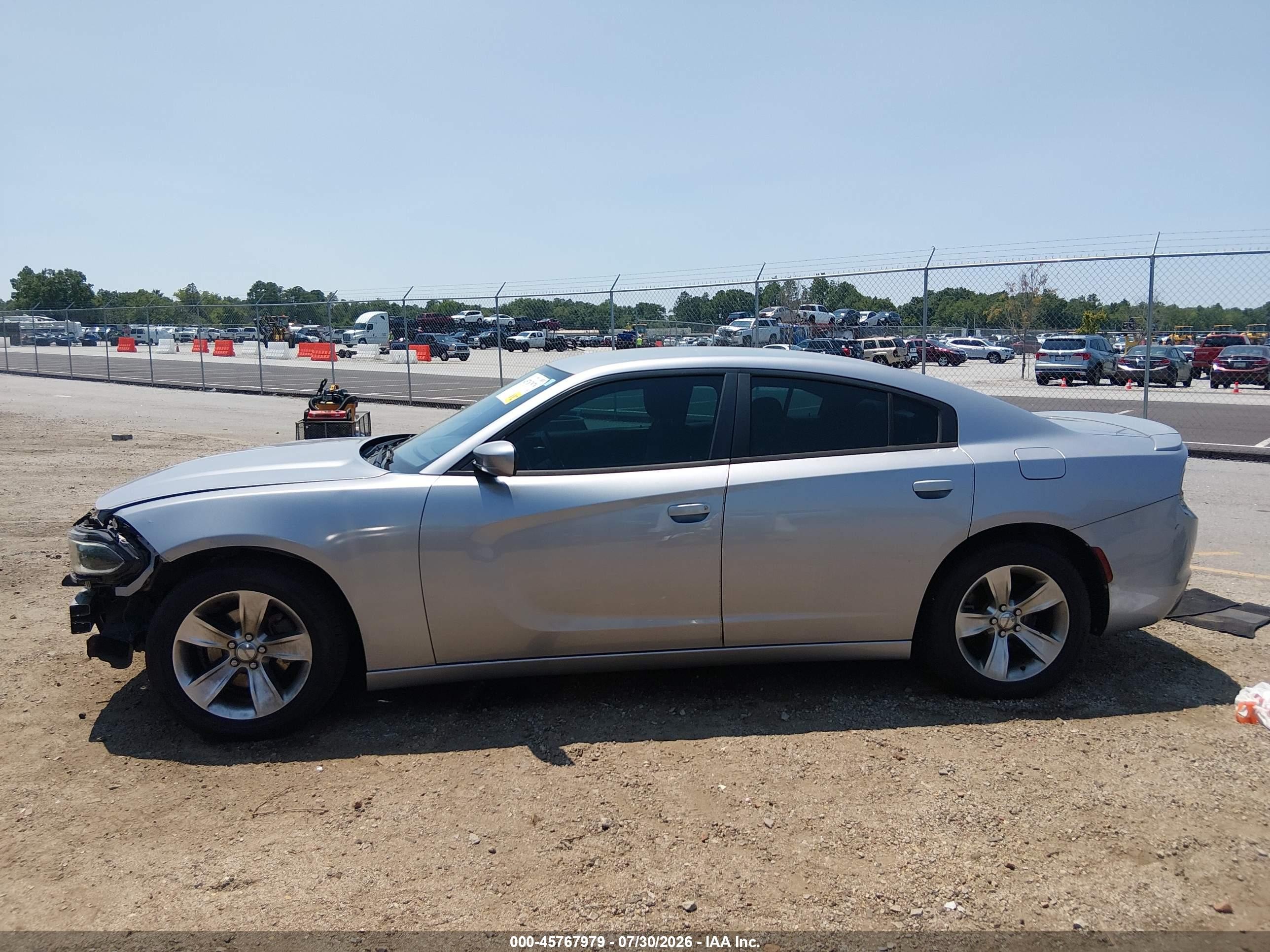 2015 Dodge Charger Se Silver vin: 2C3CDXBG9FH722290