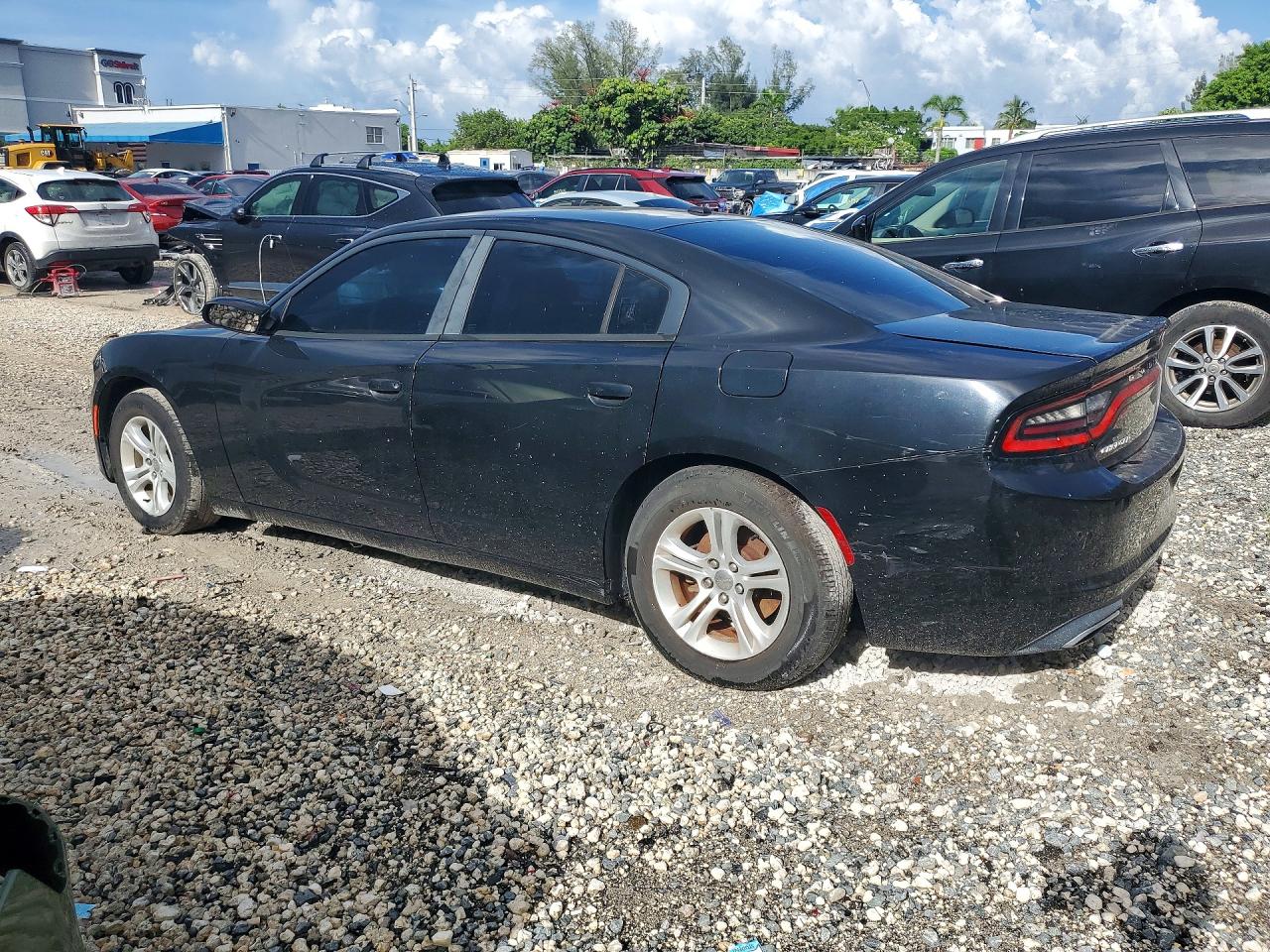 2015 Dodge Charger Se Черный vin: 2C3CDXBG9FH776575