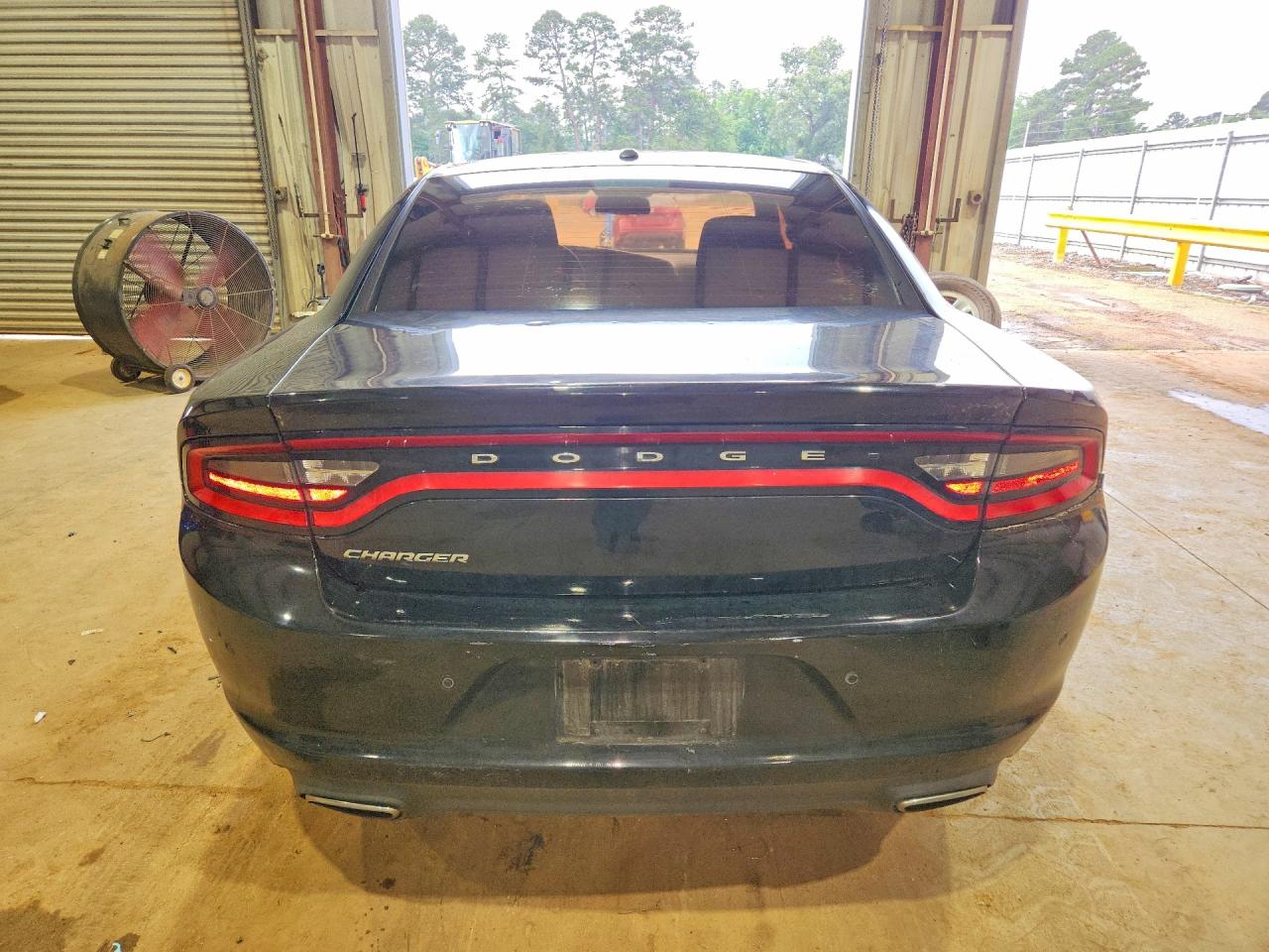 2015 Dodge Charger Se Black vin: 2C3CDXBG9FH810028