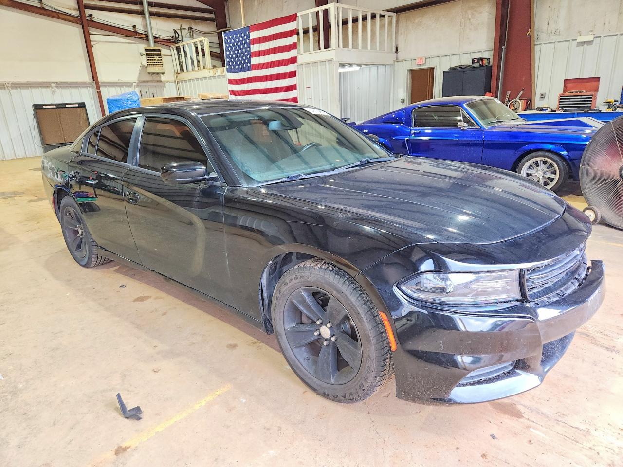 2015 Dodge Charger Se Black vin: 2C3CDXBG9FH810028