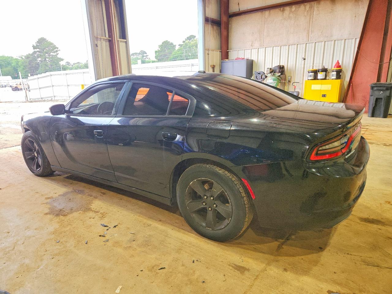 2015 Dodge Charger Se Black vin: 2C3CDXBG9FH810028