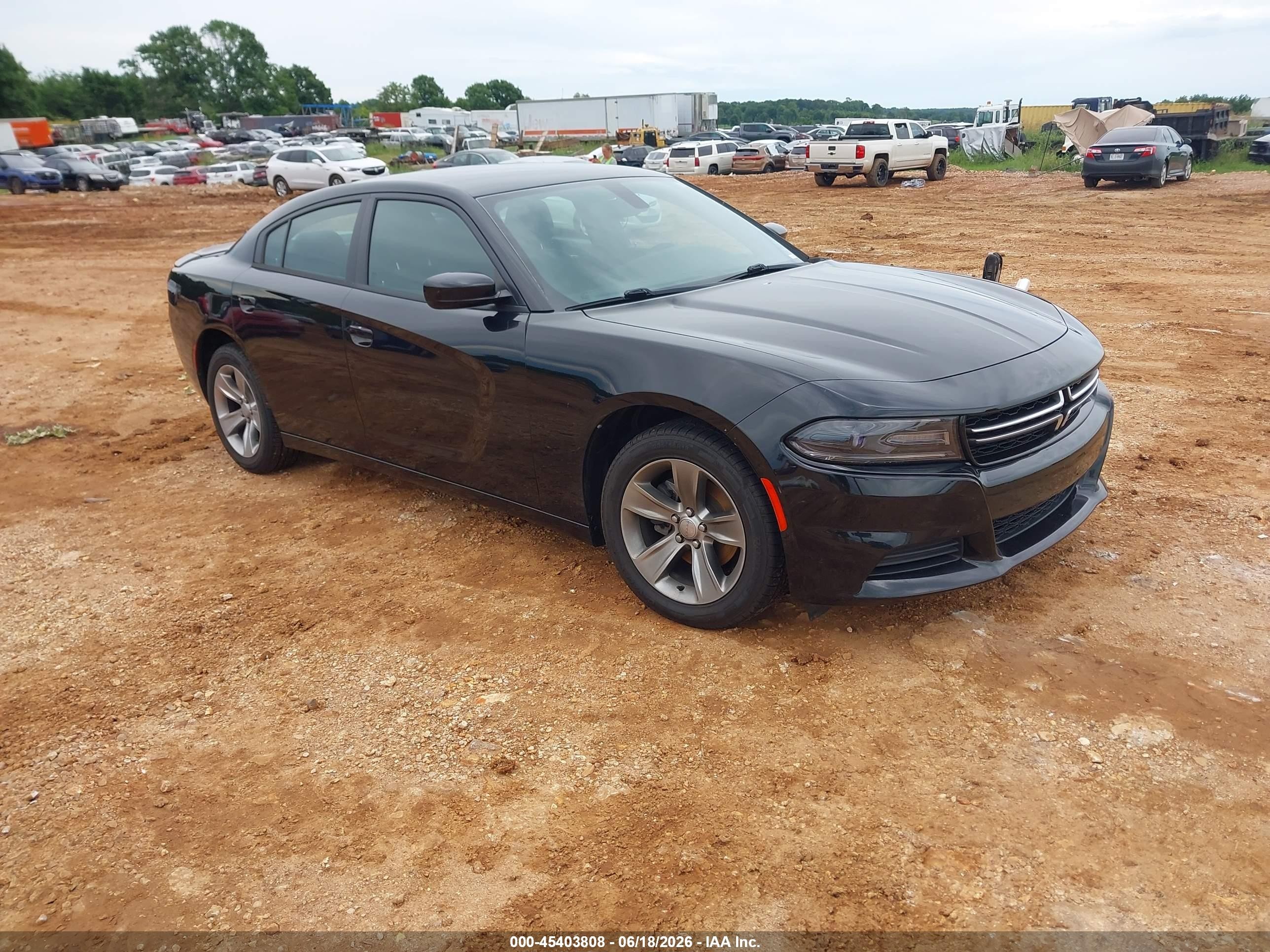 2015 Dodge Charger Se Black vin: 2C3CDXBG9FH880077