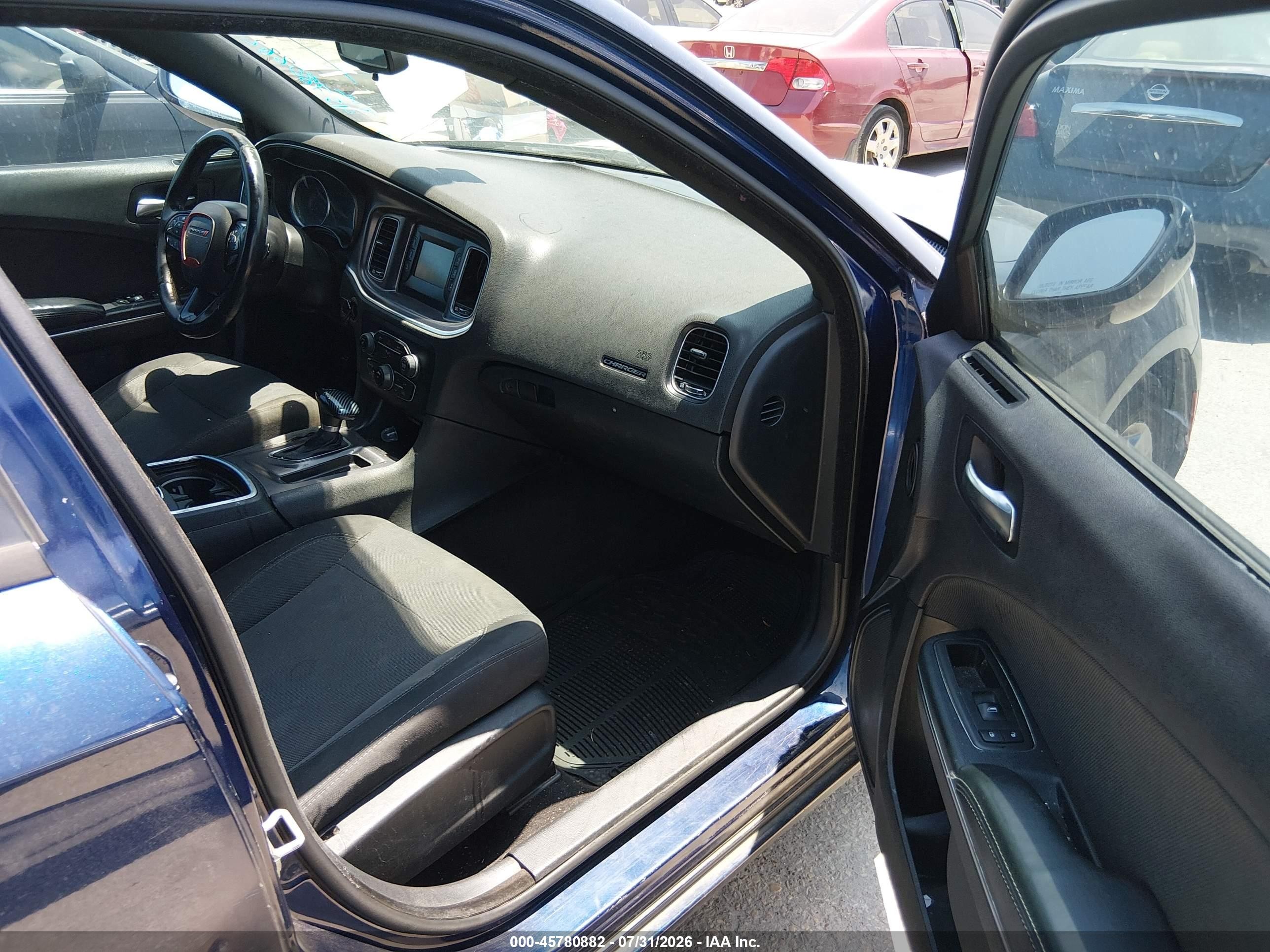2015 Dodge Charger Se Синий vin: 2C3CDXBG9FH902644