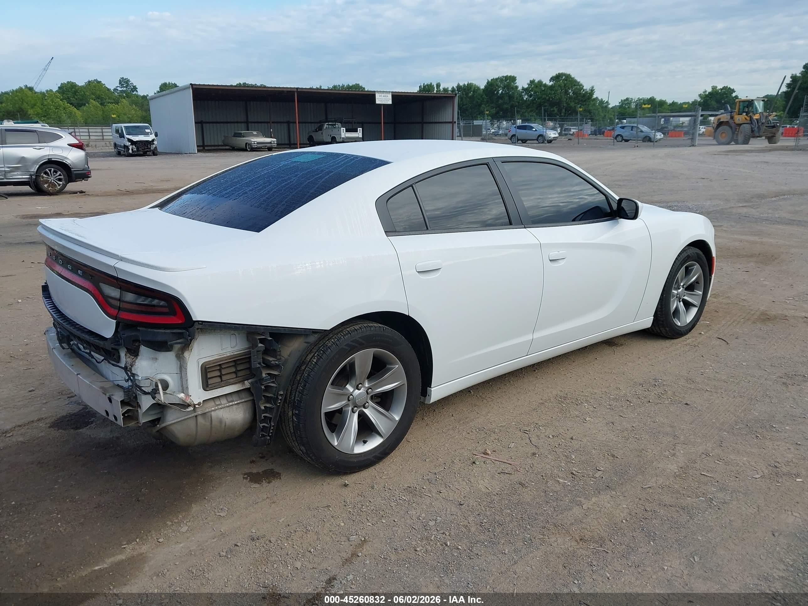 2015 Dodge Charger Se White vin: 2C3CDXBG9FH917872