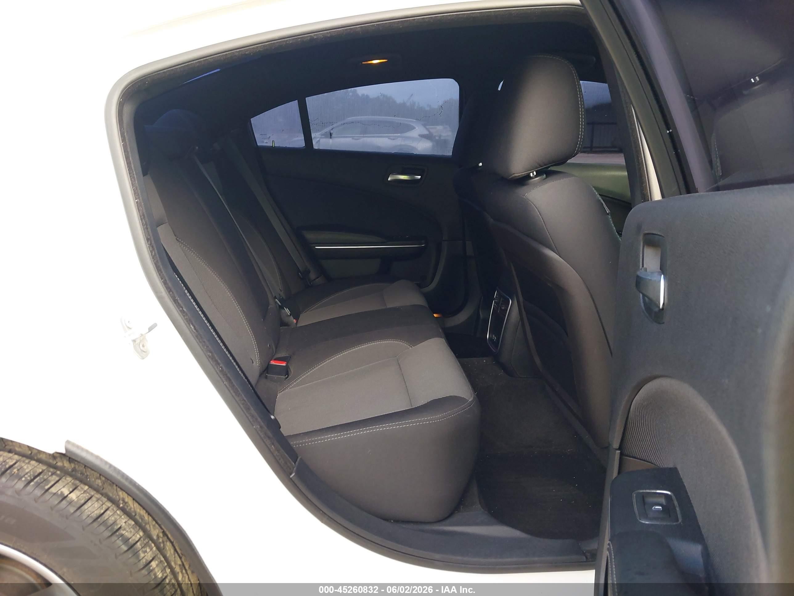 2015 Dodge Charger Se White vin: 2C3CDXBG9FH917872