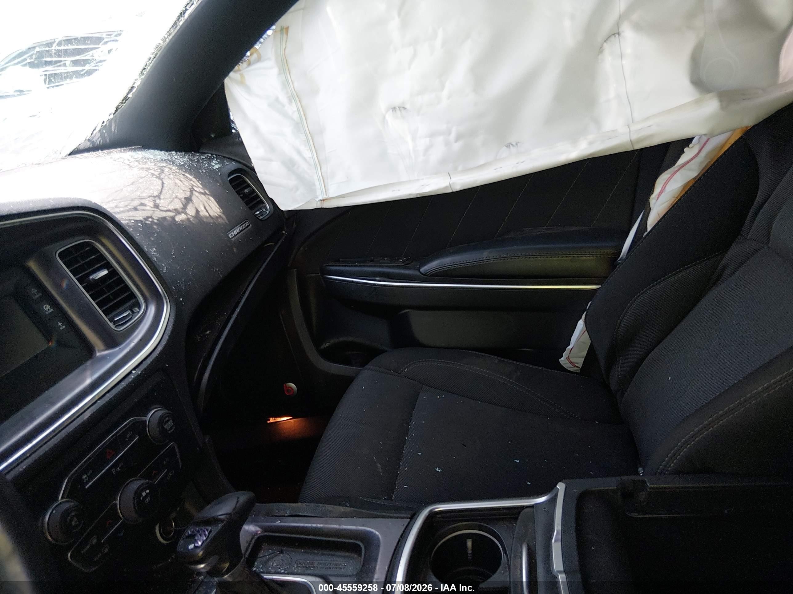 2016 Dodge Charger Se Черный vin: 2C3CDXBG9GH103030
