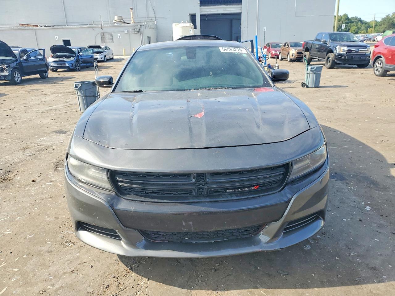 2019 Dodge Charger Sxt Gray vin: 2C3CDXBG9KH615461