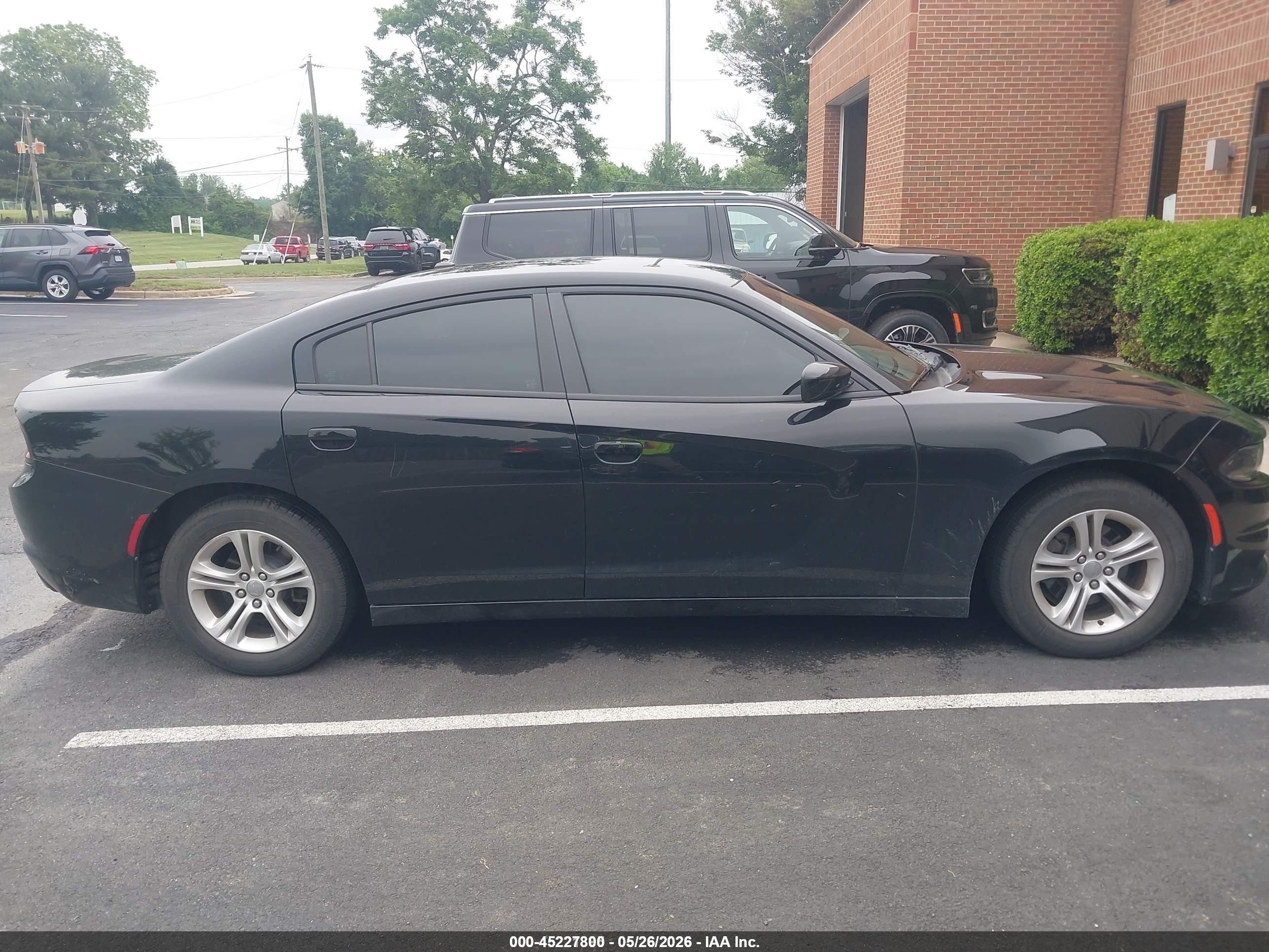 2020 Dodge Charger Sxt Rwd Black vin: 2C3CDXBG9LH190129