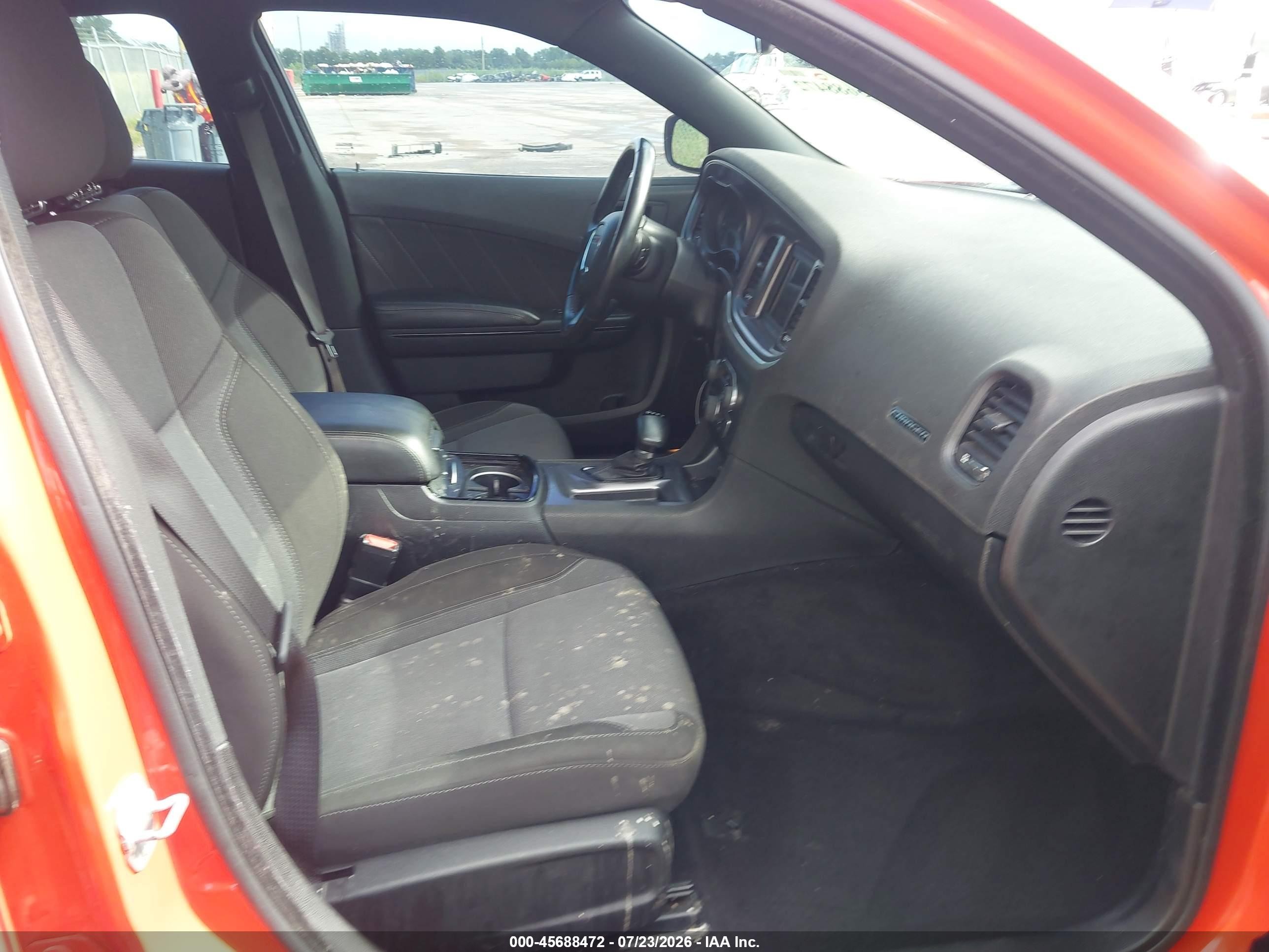 2020 Dodge Charger Sxt Rwd Orange vin: 2C3CDXBG9LH245422