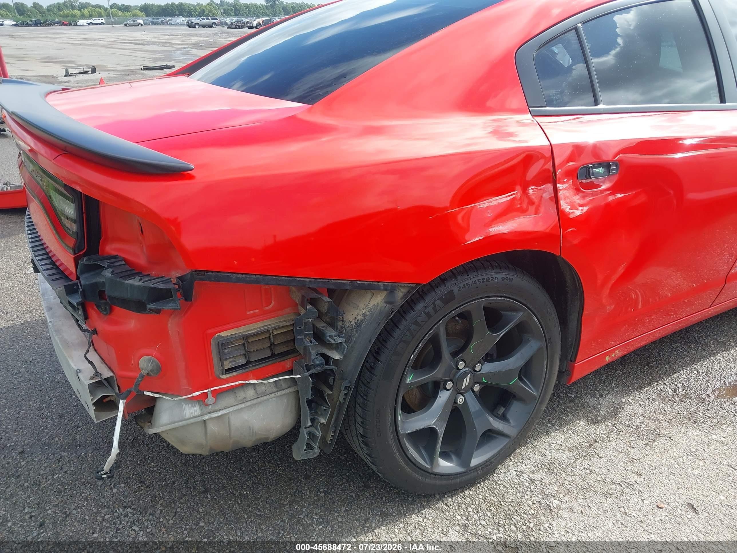 2020 Dodge Charger Sxt Rwd Orange vin: 2C3CDXBG9LH245422