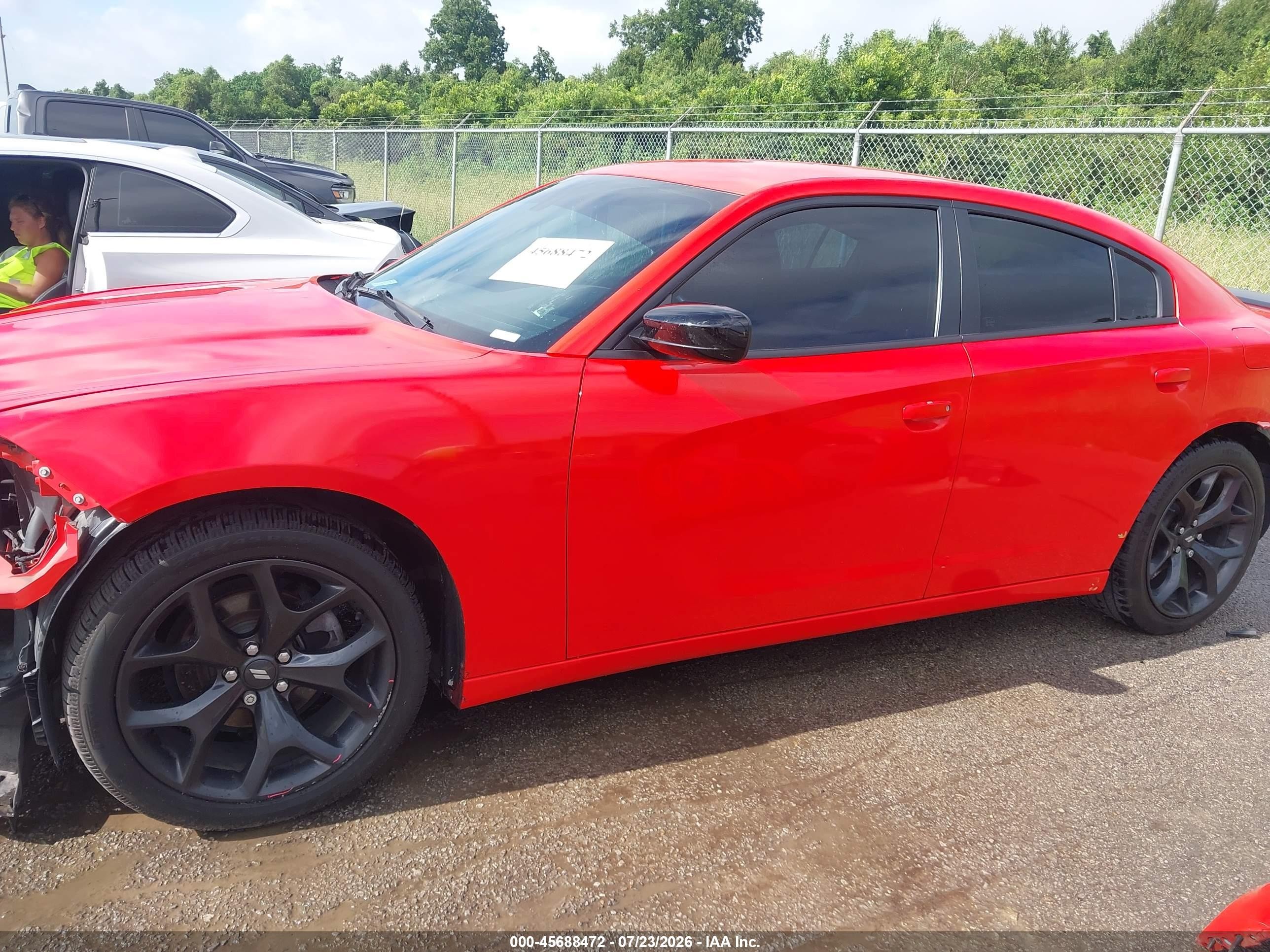 2020 Dodge Charger Sxt Rwd Orange vin: 2C3CDXBG9LH245422