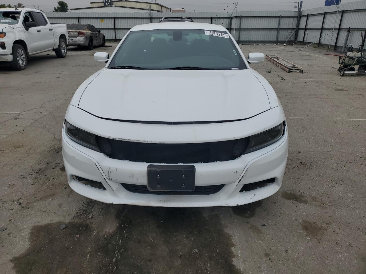 2022 Dodge Charger Sxt White vin: 2C3CDXBG9NH160986