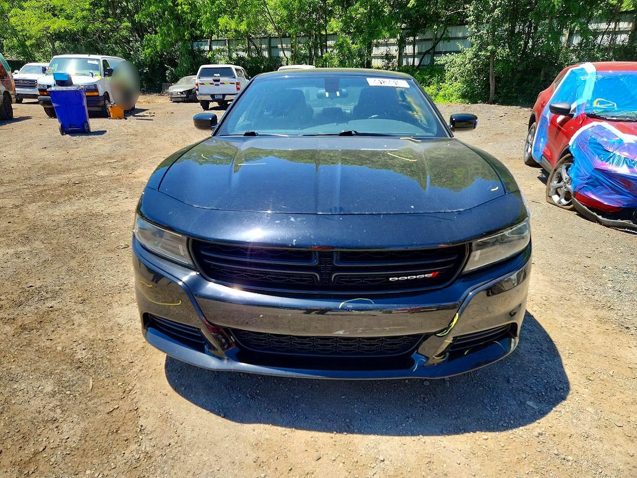 2022 Dodge Charger Sxt Black vin: 2C3CDXBG9NH224153