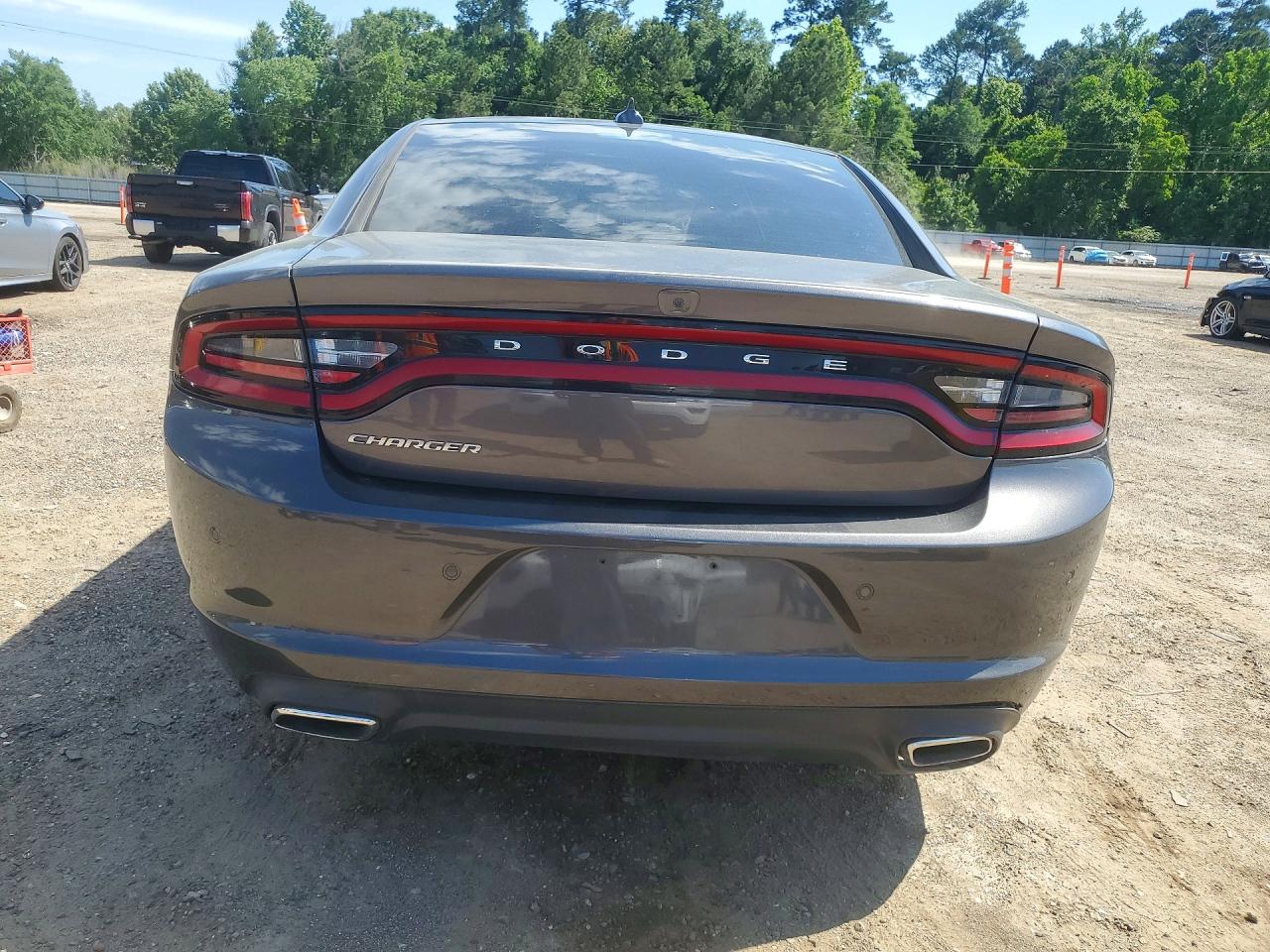 2023 Dodge Charger Gray vin: 2C3CDXBG9PH515612