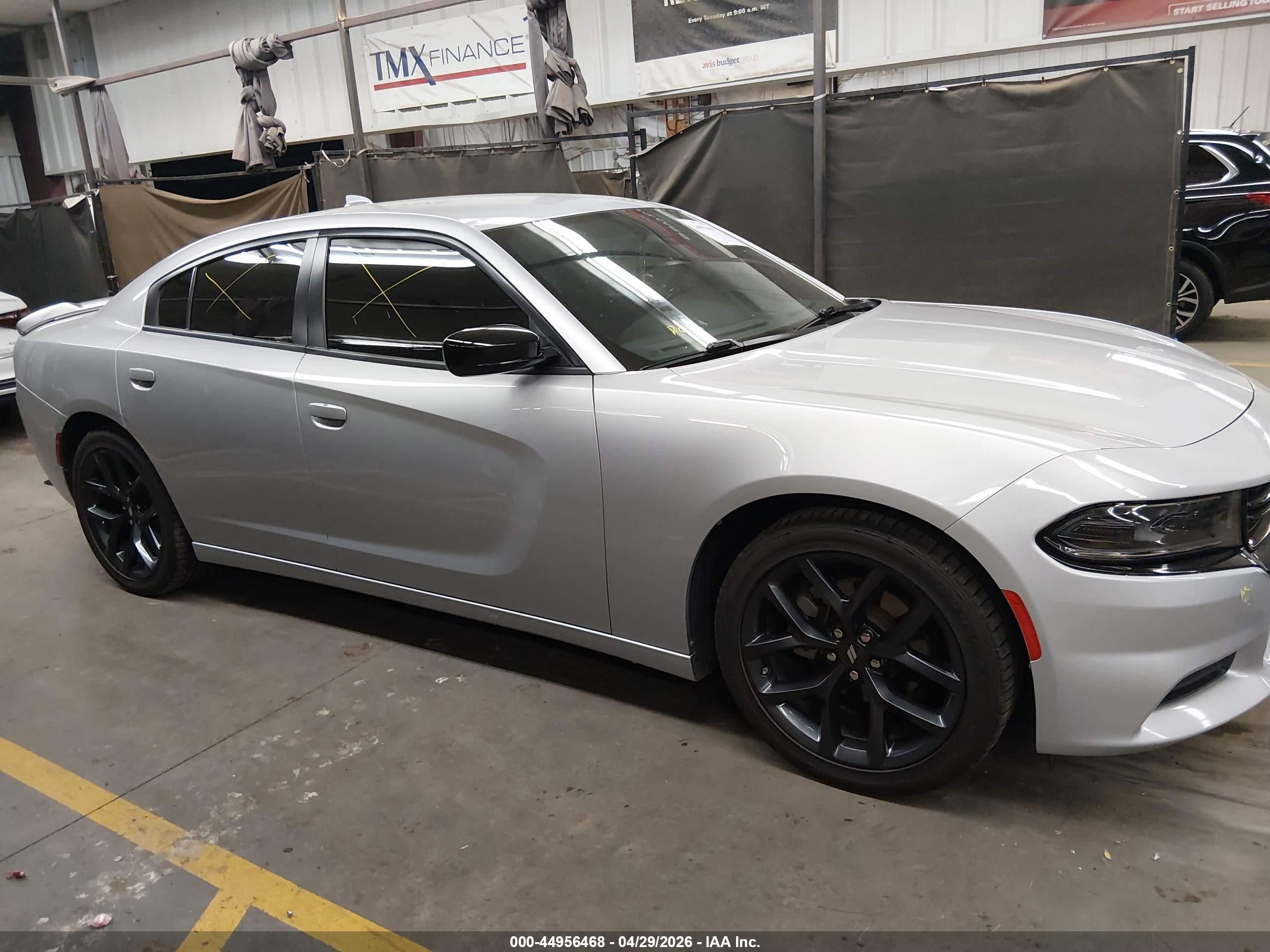 2023 Dodge Charger Sxt Silver vin: 2C3CDXBG9PH556810