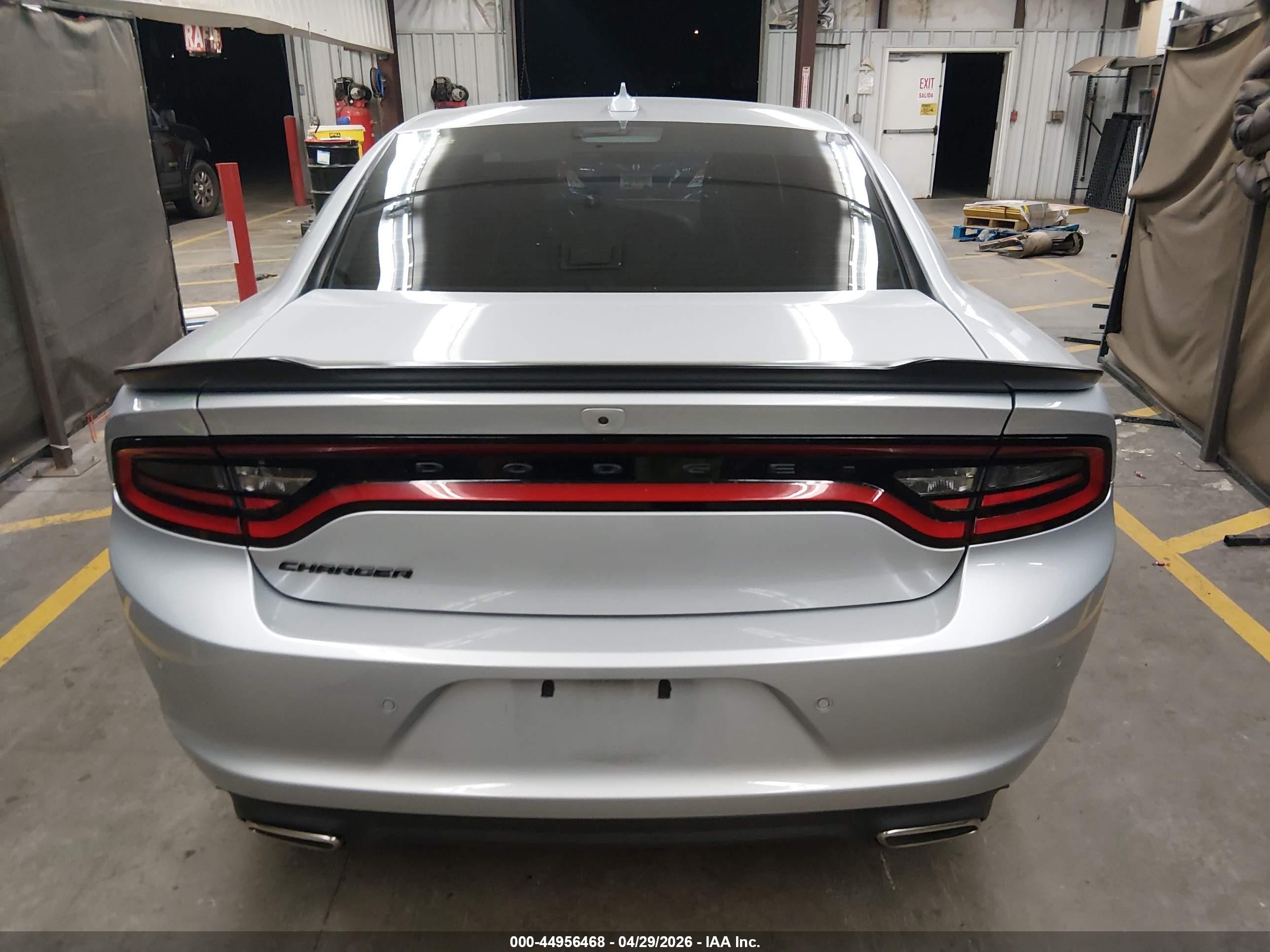 2023 Dodge Charger Sxt Silver vin: 2C3CDXBG9PH556810