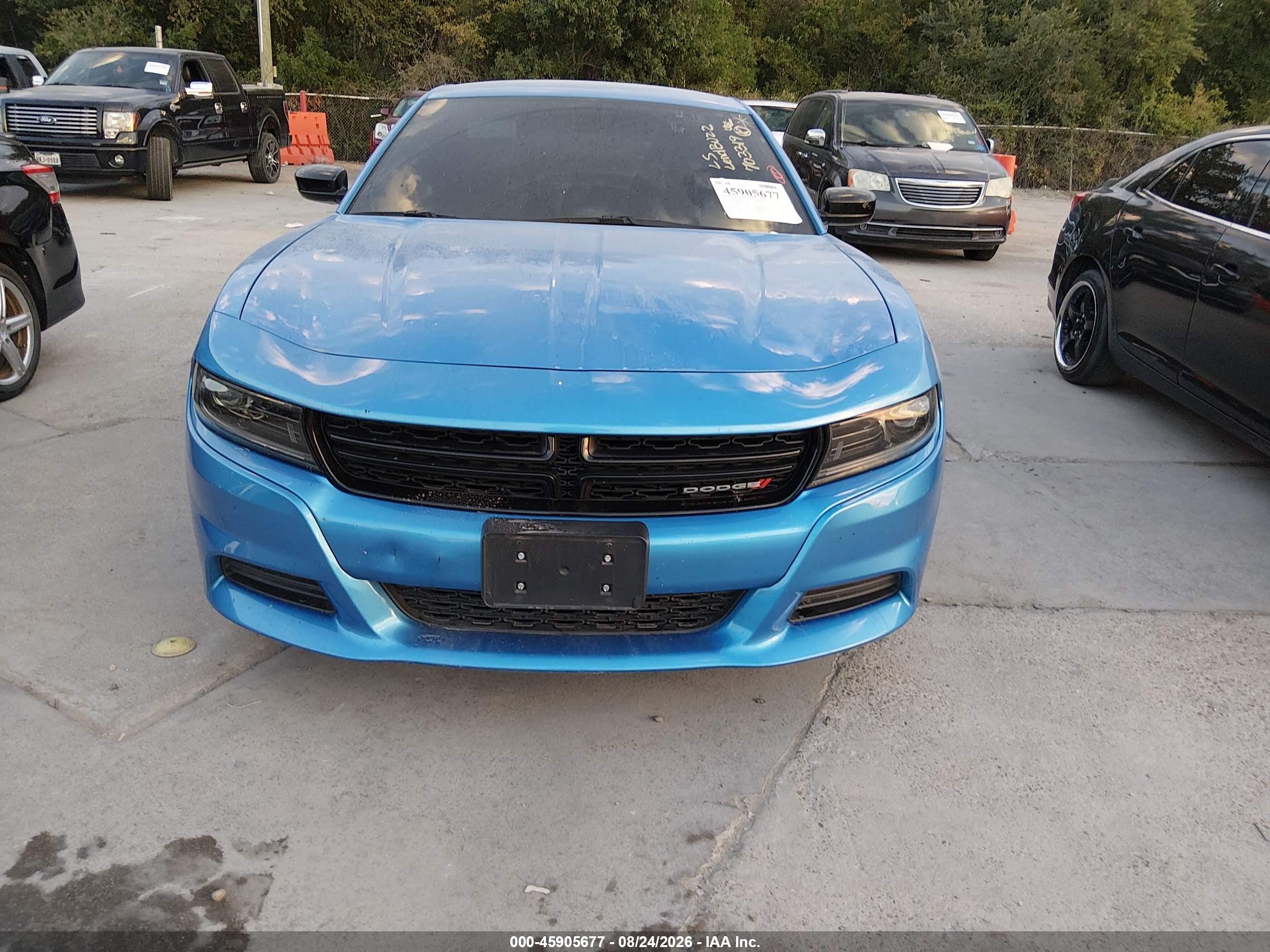 2023 Dodge Charger Sxt Blue vin: 2C3CDXBG9PH703319