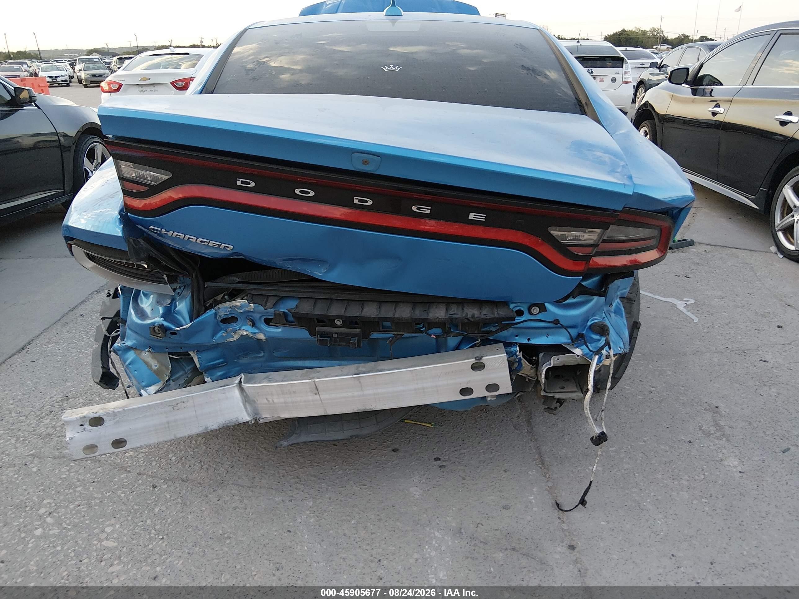 2023 Dodge Charger Sxt Blue vin: 2C3CDXBG9PH703319