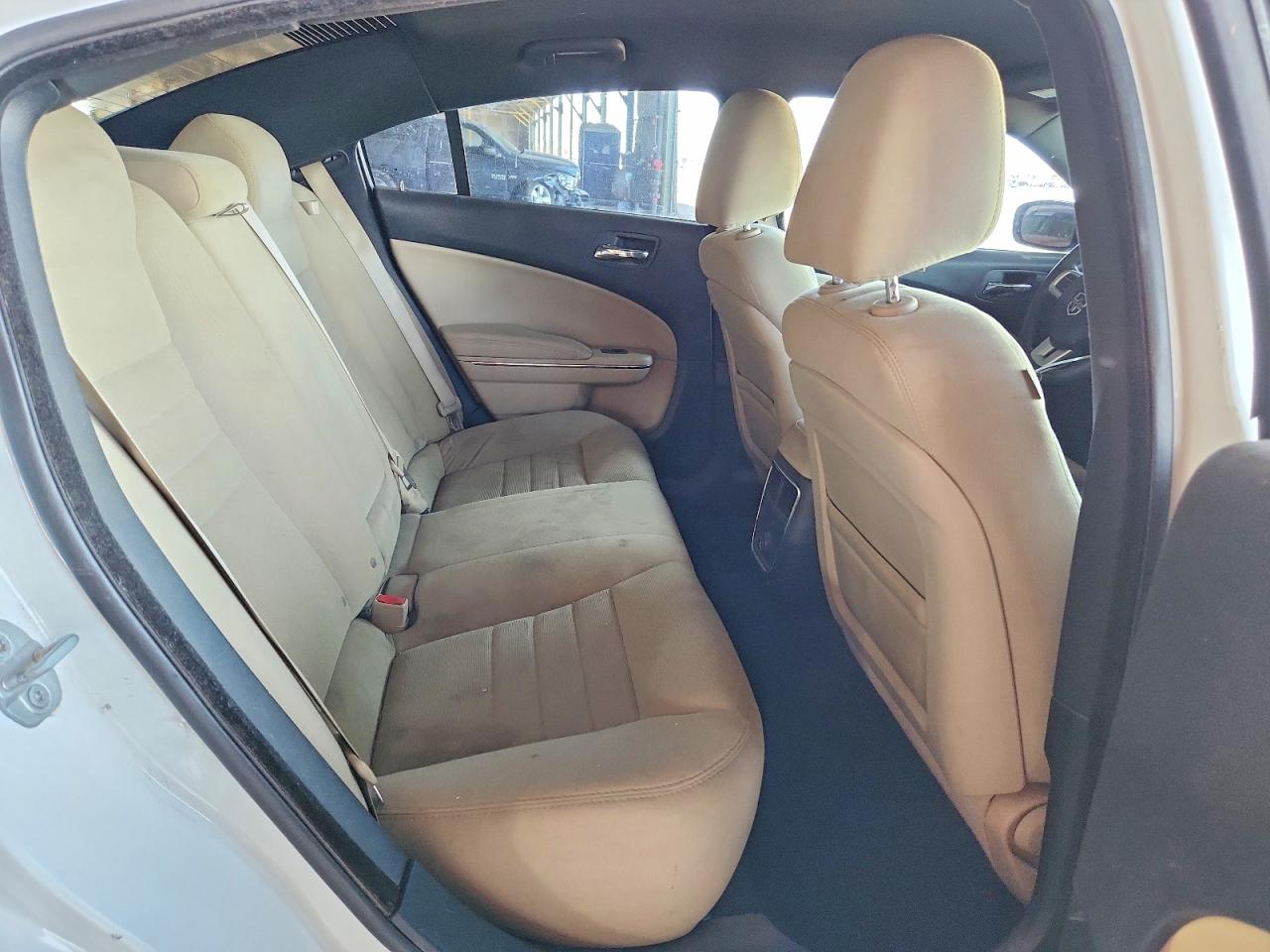 2012 Dodge Charger Se White vin: 2C3CDXBGXCH123605