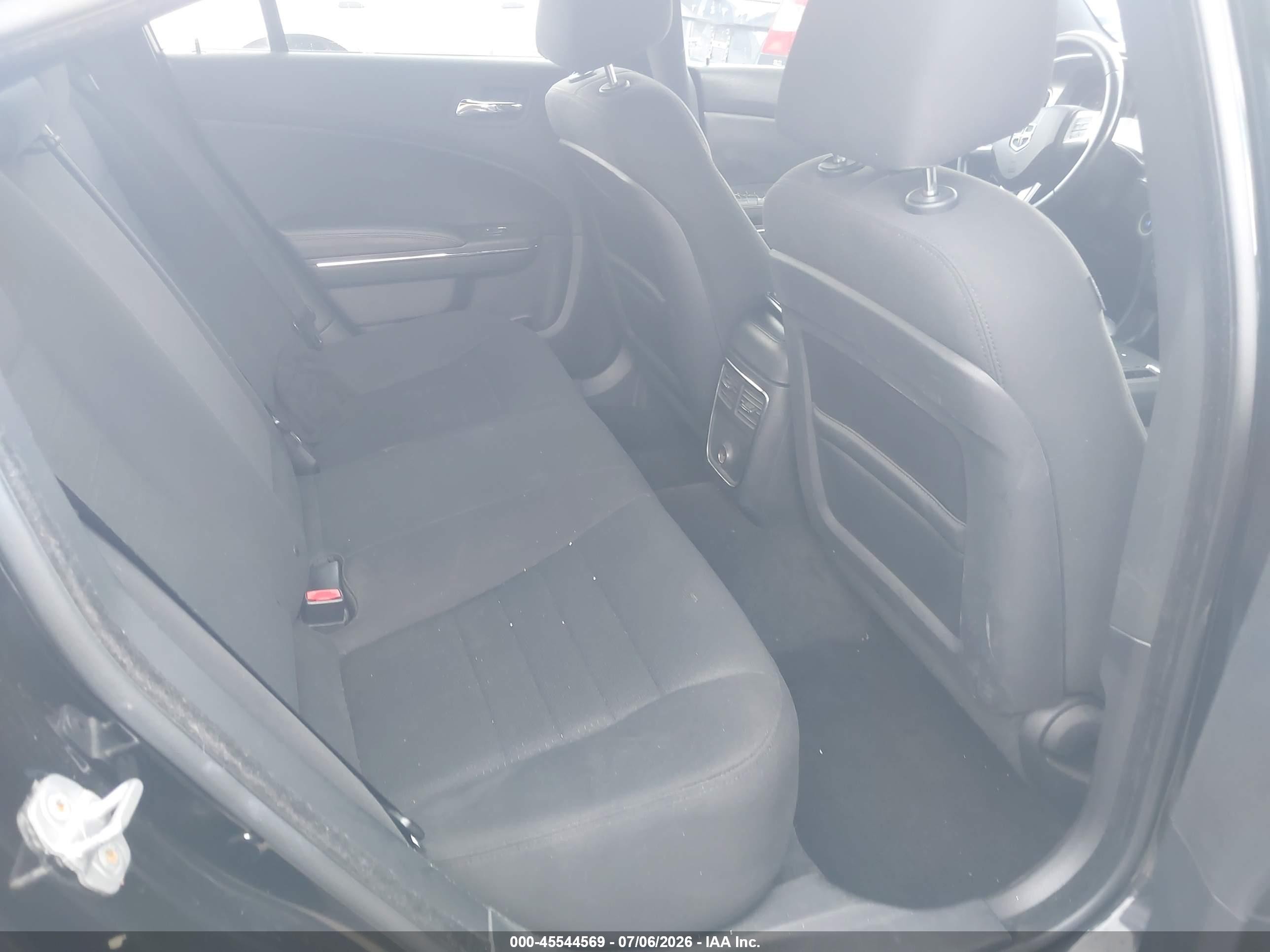 2012 Dodge Charger Se Black vin: 2C3CDXBGXCH187174