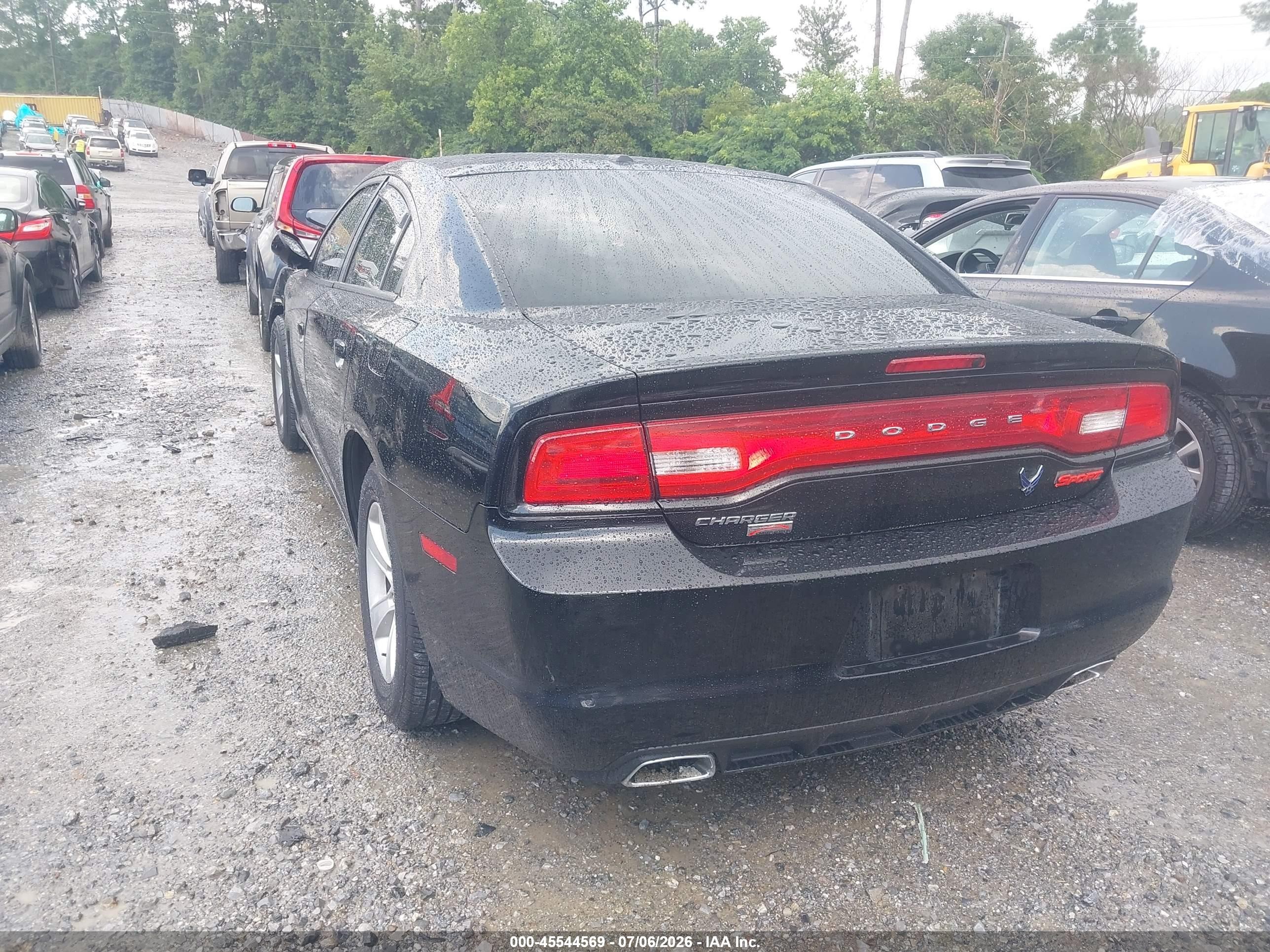 2012 Dodge Charger Se Black vin: 2C3CDXBGXCH187174