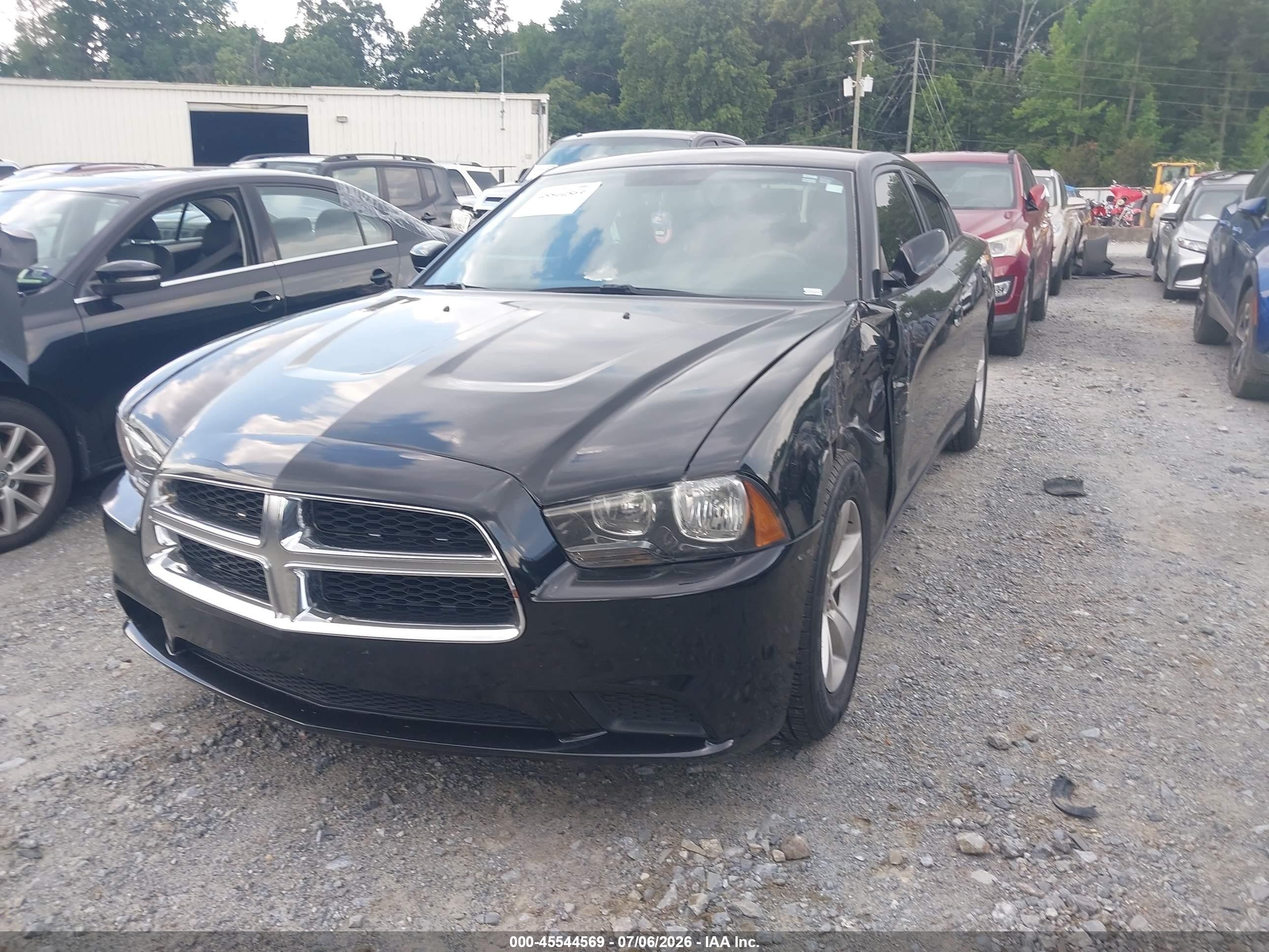 2012 Dodge Charger Se Black vin: 2C3CDXBGXCH187174