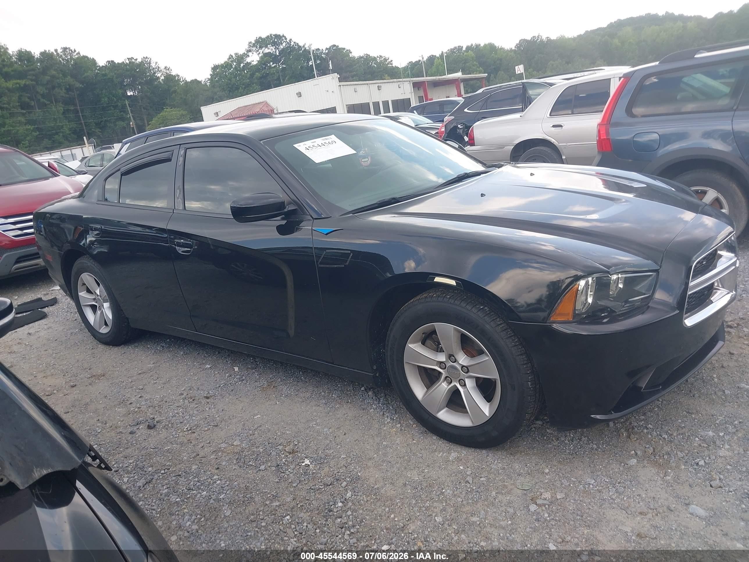2012 Dodge Charger Se Black vin: 2C3CDXBGXCH187174