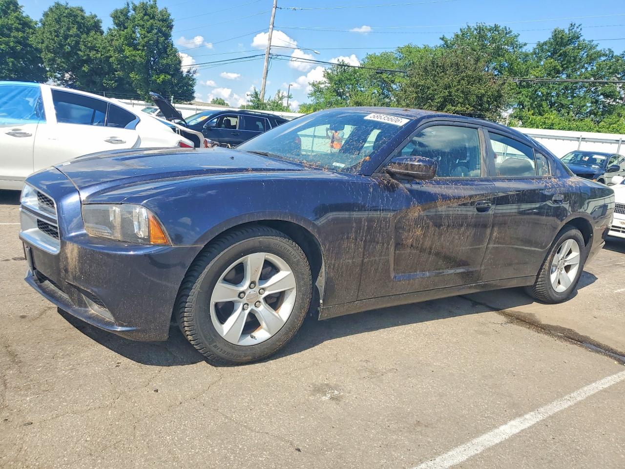 2012 Dodge Charger Se Blue vin: 2C3CDXBGXCH302615