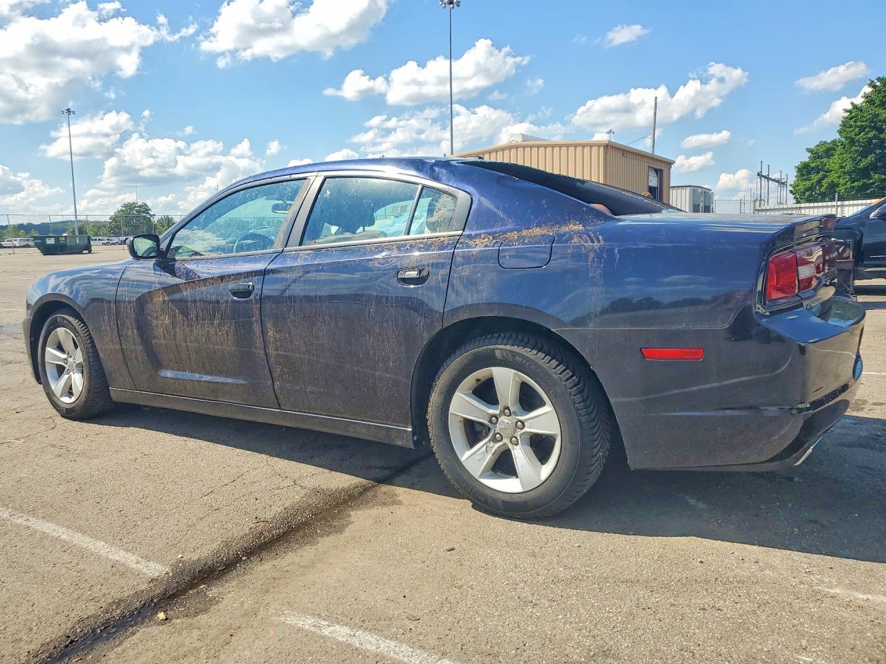 2012 Dodge Charger Se Blue vin: 2C3CDXBGXCH302615
