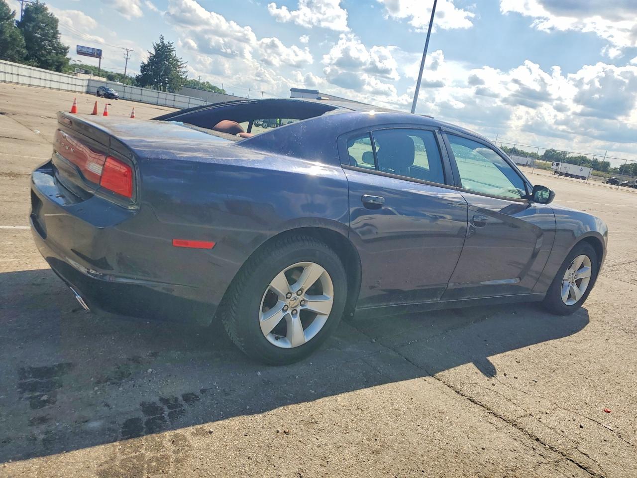 2012 Dodge Charger Se Blue vin: 2C3CDXBGXCH302615
