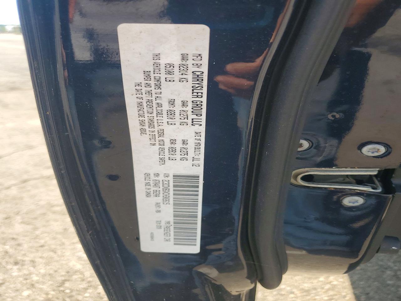 2012 Dodge Charger Se Blue vin: 2C3CDXBGXCH302615