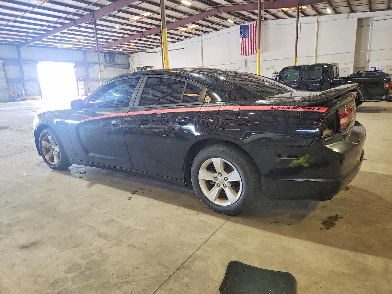2013 Dodge Charger Se Black vin: 2C3CDXBGXDH509958