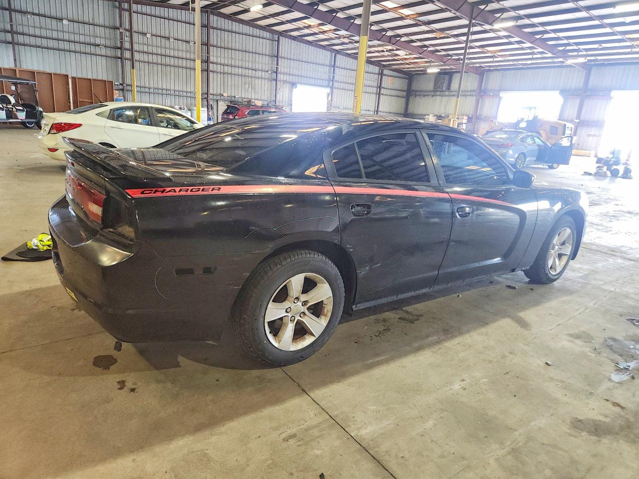 2013 Dodge Charger Se Black vin: 2C3CDXBGXDH509958