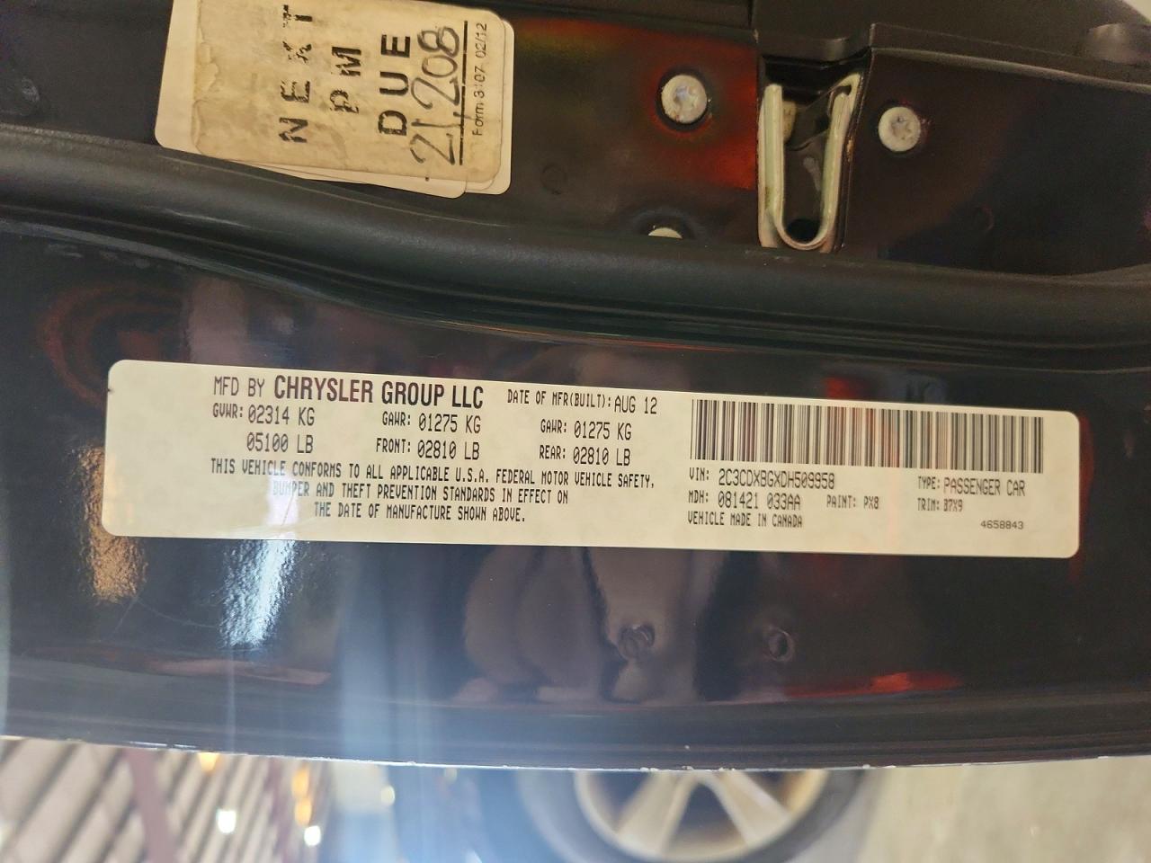 2013 Dodge Charger Se Black vin: 2C3CDXBGXDH509958