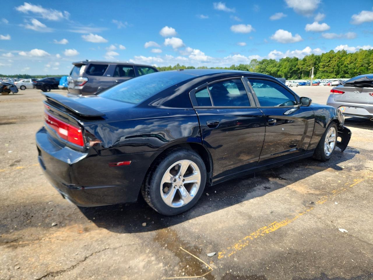2013 Dodge Charger Se Black vin: 2C3CDXBGXDH512178