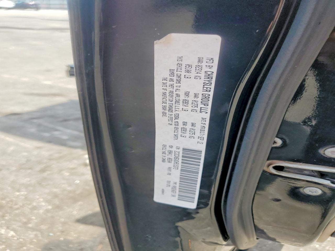 2013 Dodge Charger Se Black vin: 2C3CDXBGXDH515372