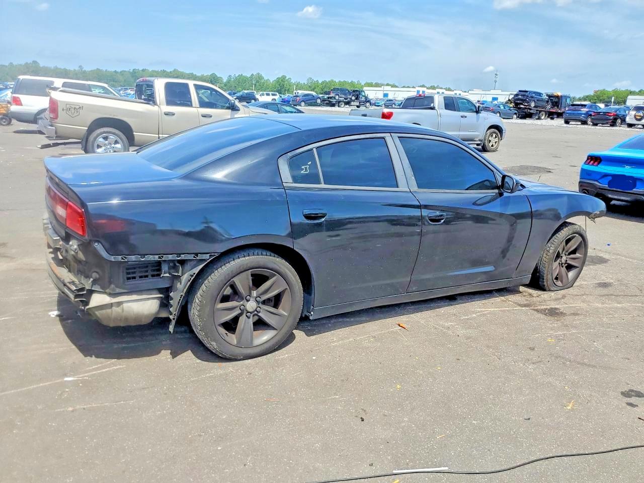 2013 Dodge Charger Se Black vin: 2C3CDXBGXDH515372