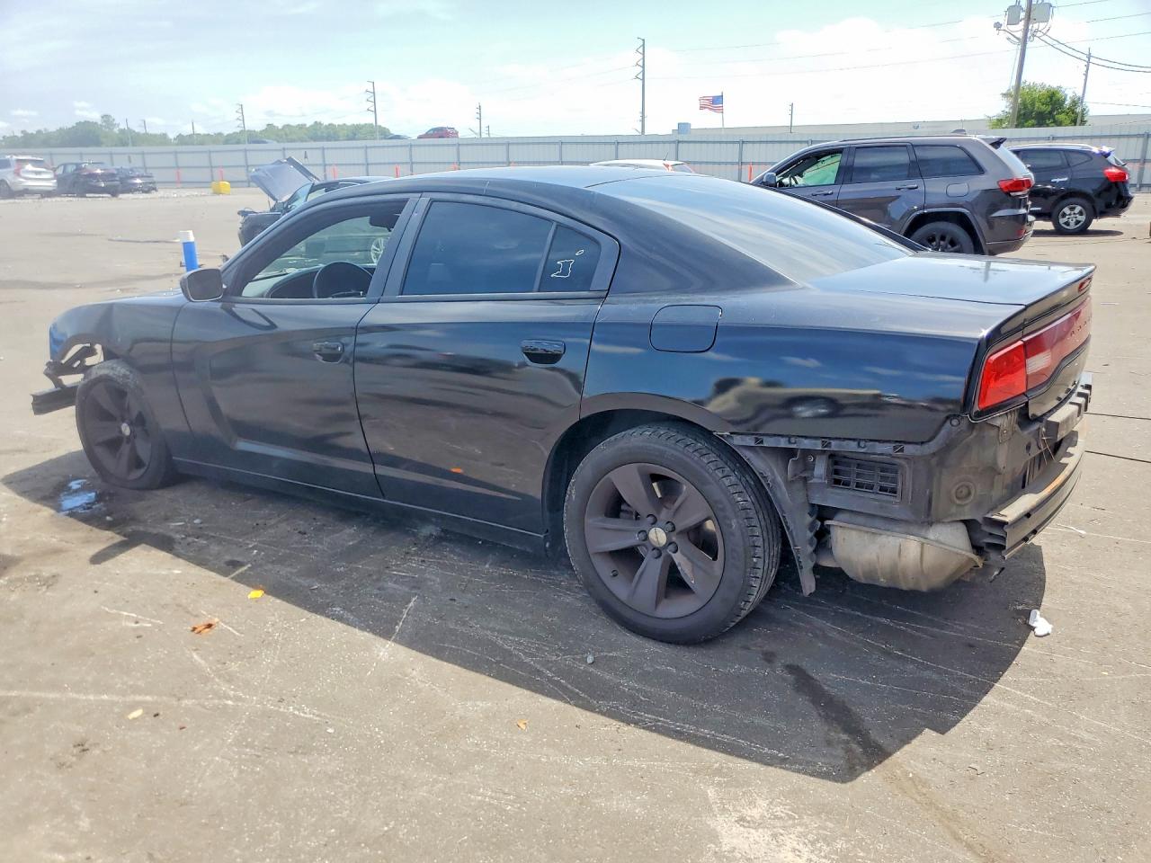 2013 Dodge Charger Se Black vin: 2C3CDXBGXDH515372