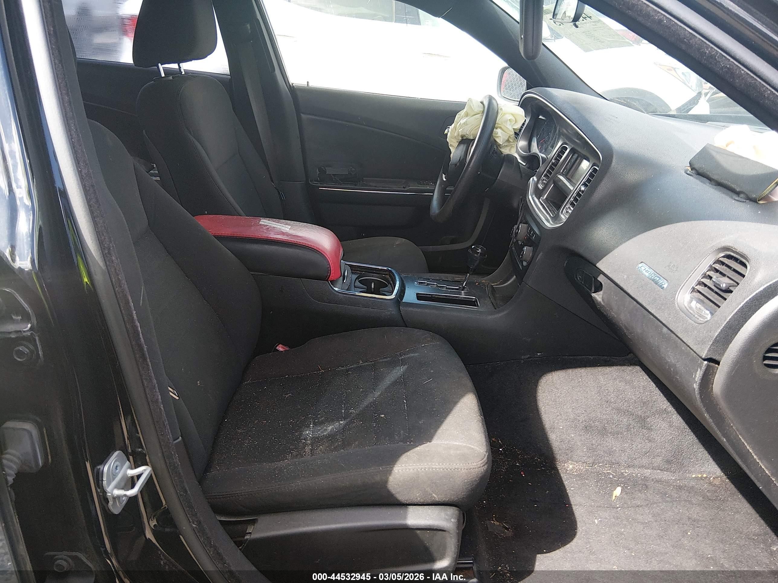 2013 Dodge Charger Se Black vin: 2C3CDXBGXDH539591