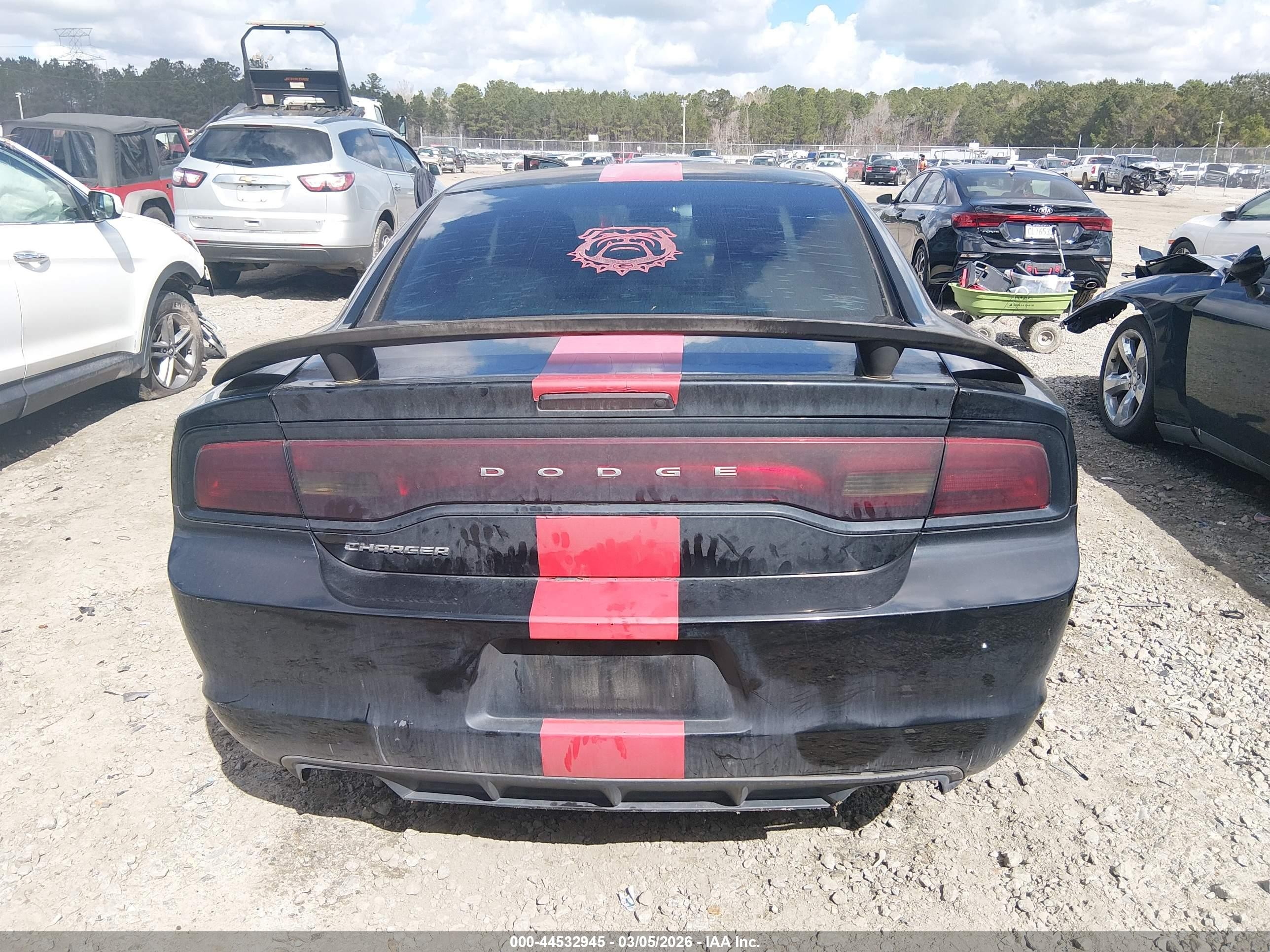 2013 Dodge Charger Se Black vin: 2C3CDXBGXDH539591