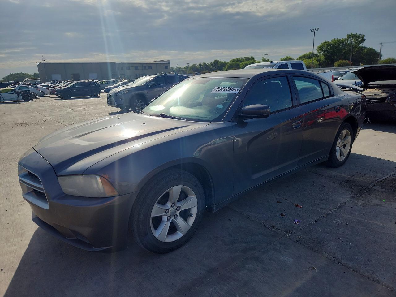 2013 Dodge Charger Se Gray vin: 2C3CDXBGXDH542331