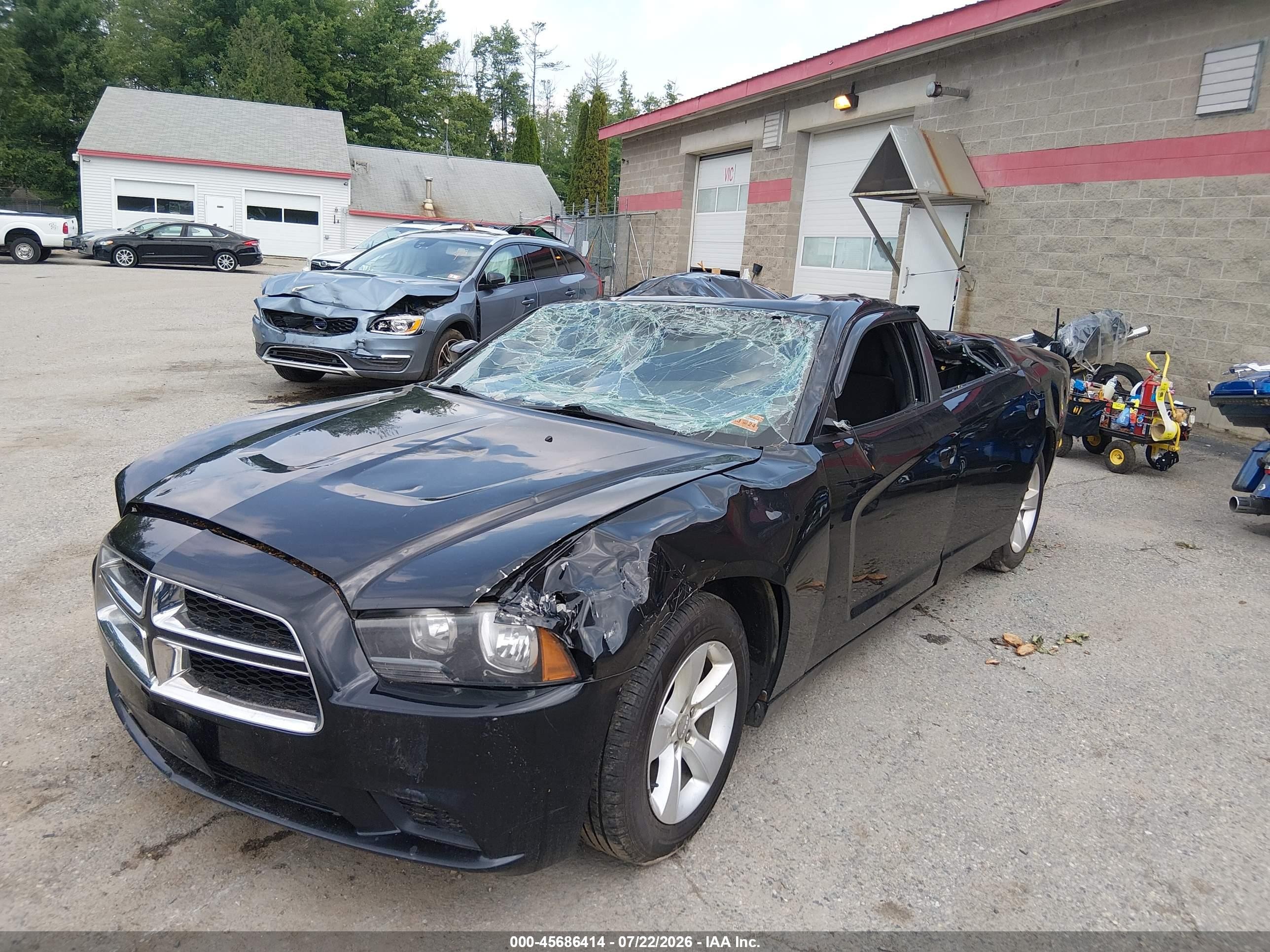 2013 Dodge Charger Se Black vin: 2C3CDXBGXDH568394