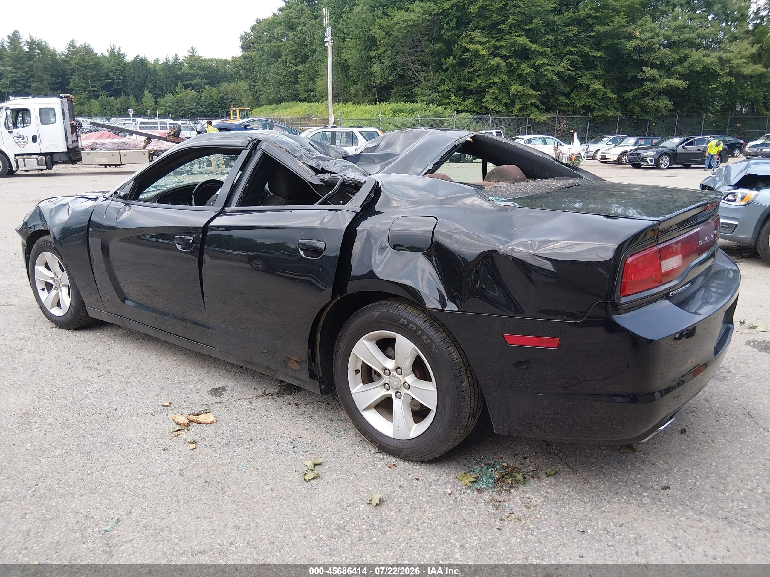 2013 Dodge Charger Se Black vin: 2C3CDXBGXDH568394