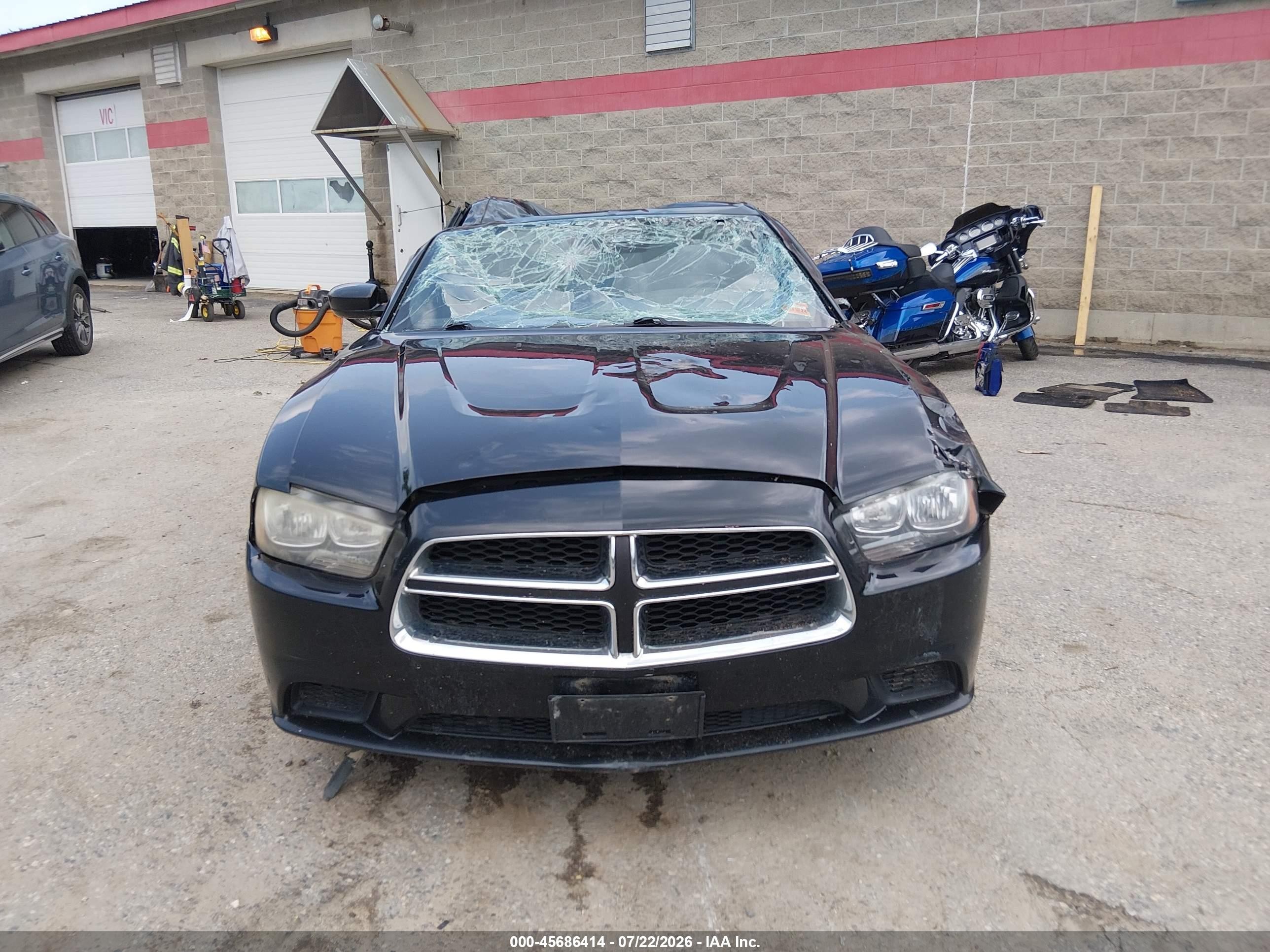 2013 Dodge Charger Se Black vin: 2C3CDXBGXDH568394