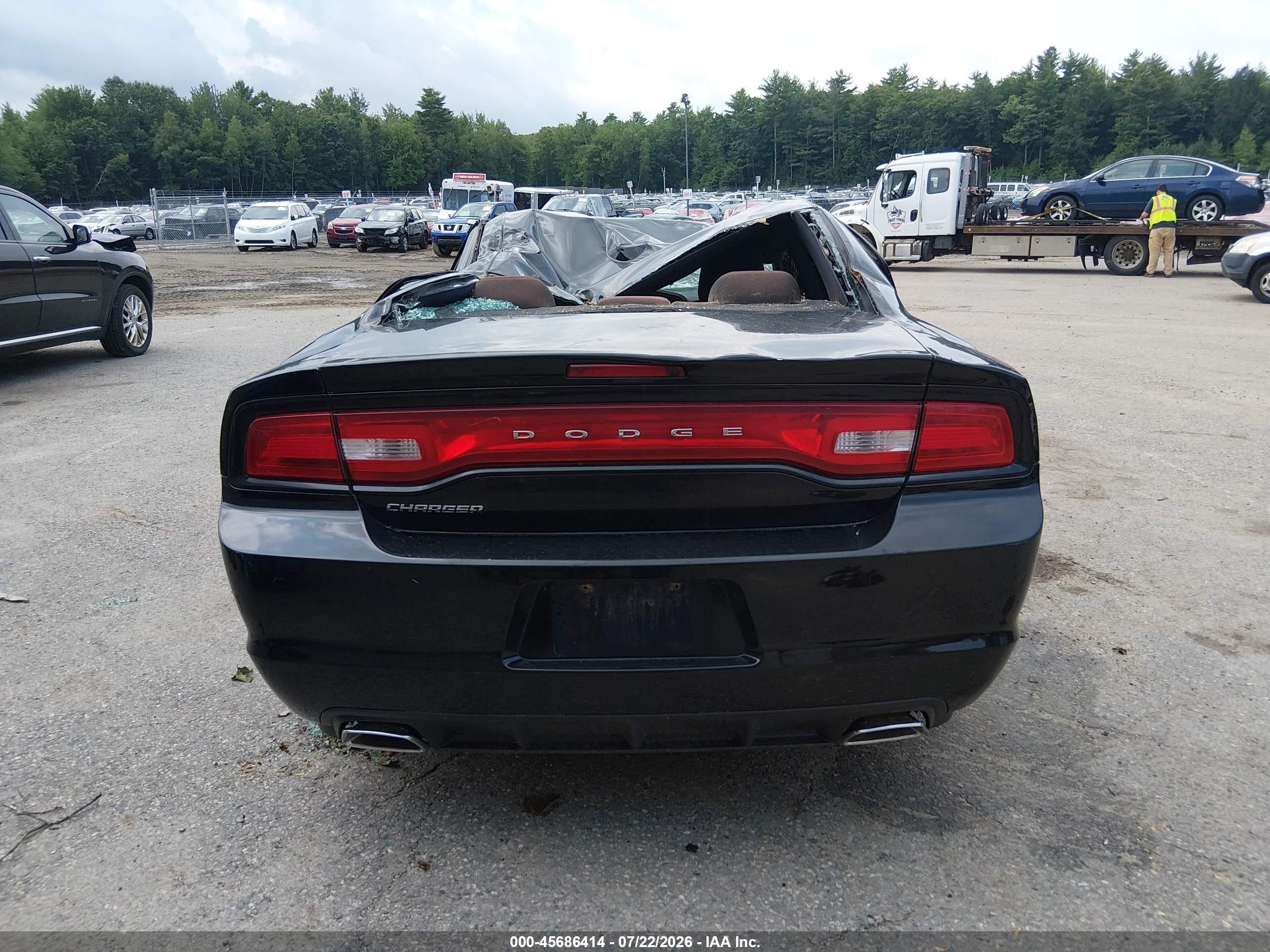 2013 Dodge Charger Se Black vin: 2C3CDXBGXDH568394