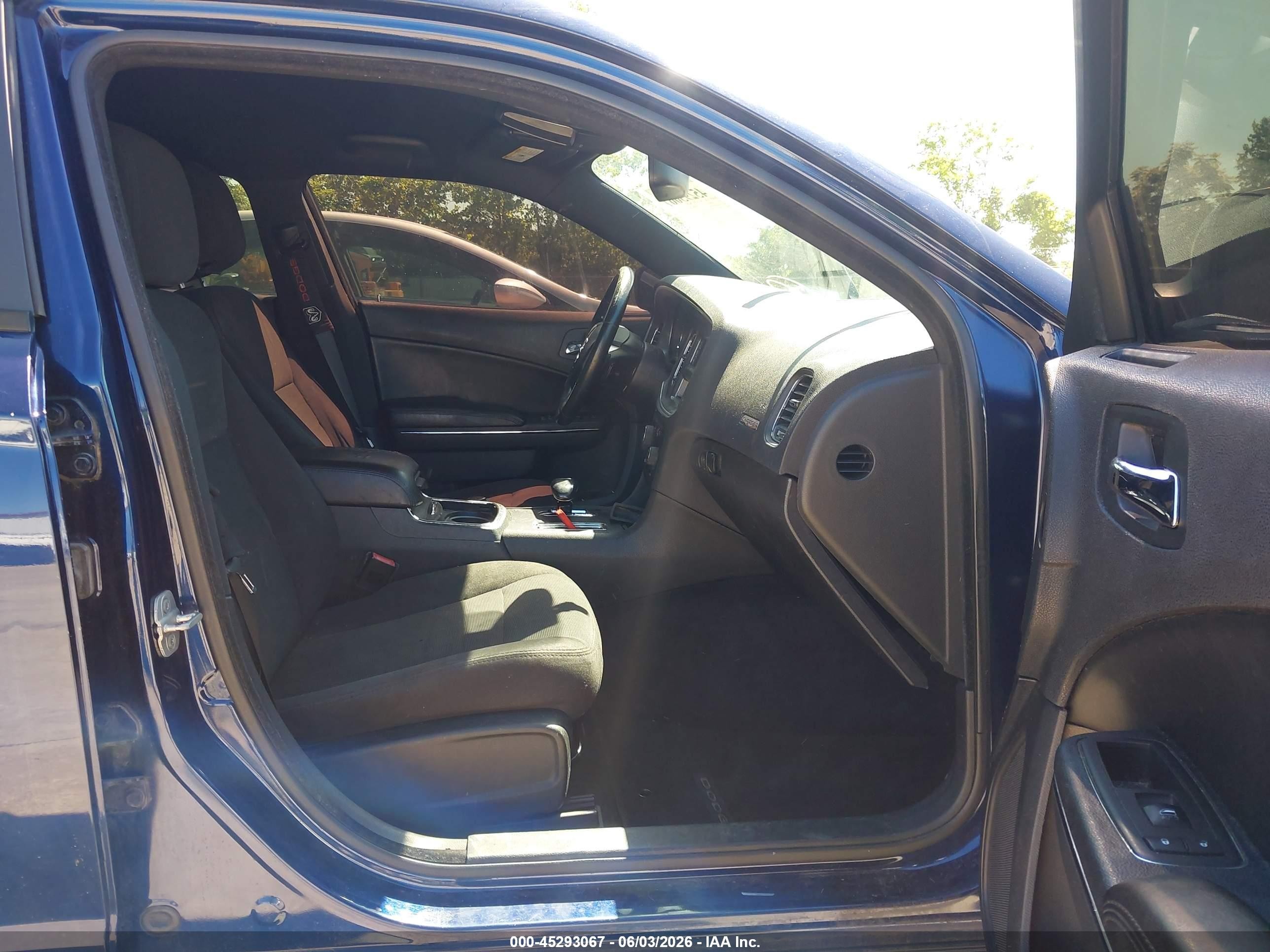 2013 Dodge Charger Se Blue vin: 2C3CDXBGXDH591691