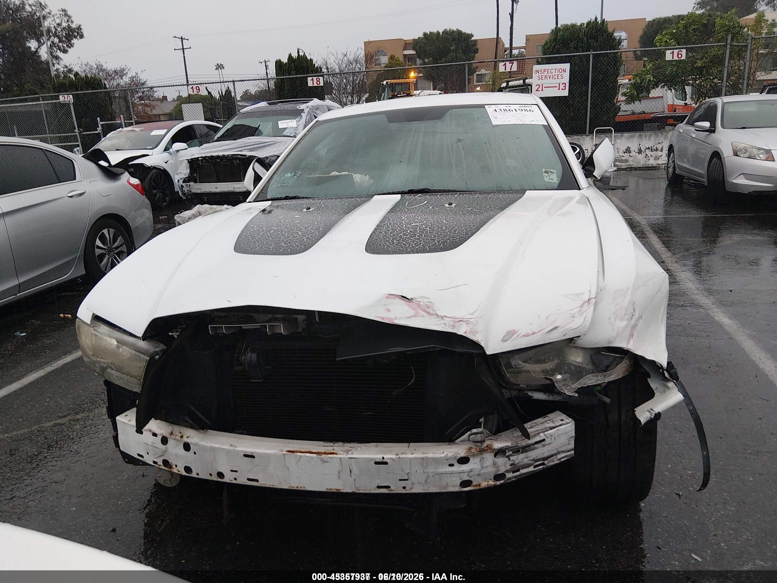 2013 Dodge Charger Se White vin: 2C3CDXBGXDH610014