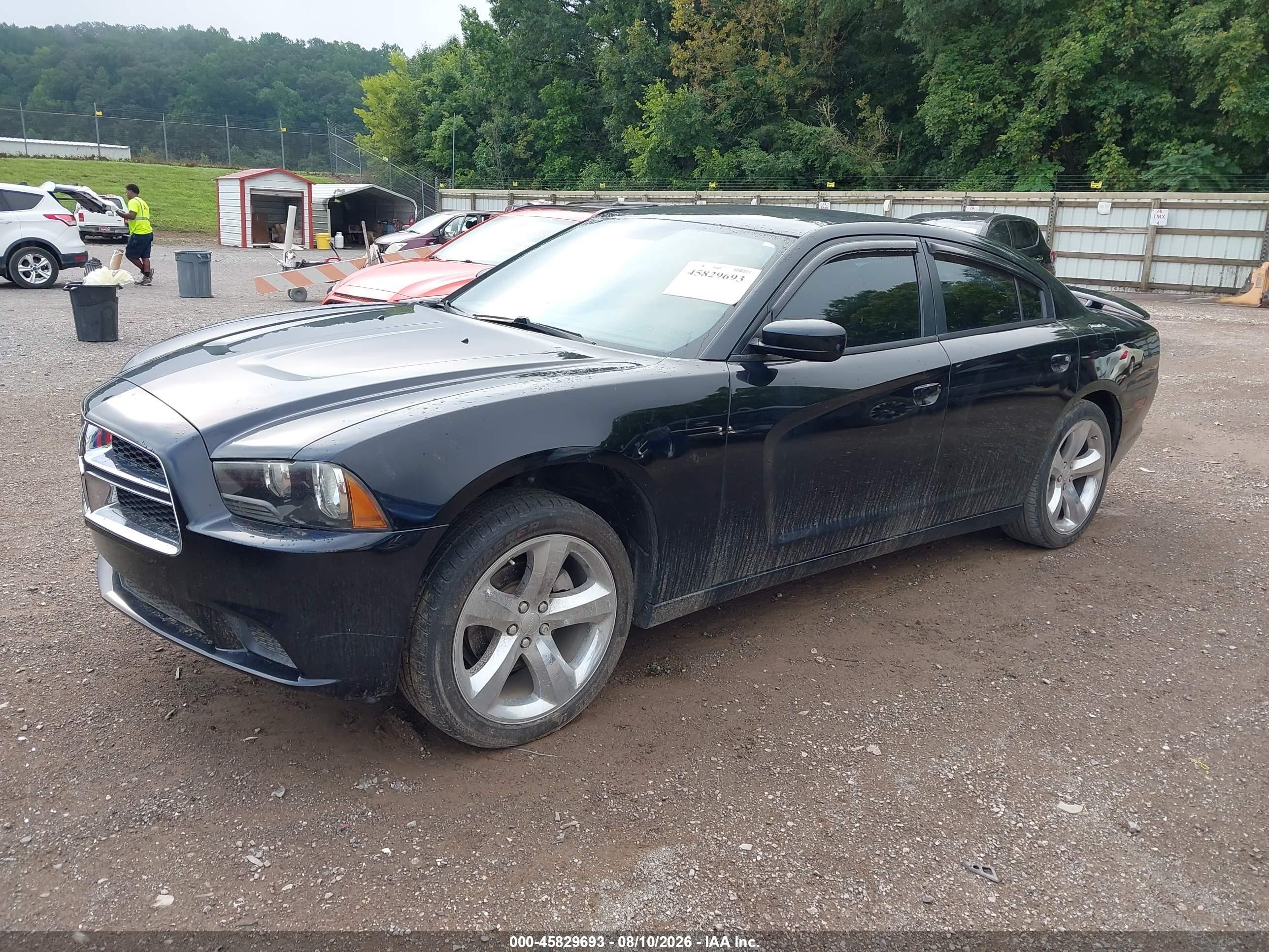 2013 Dodge Charger Se Black vin: 2C3CDXBGXDH655132