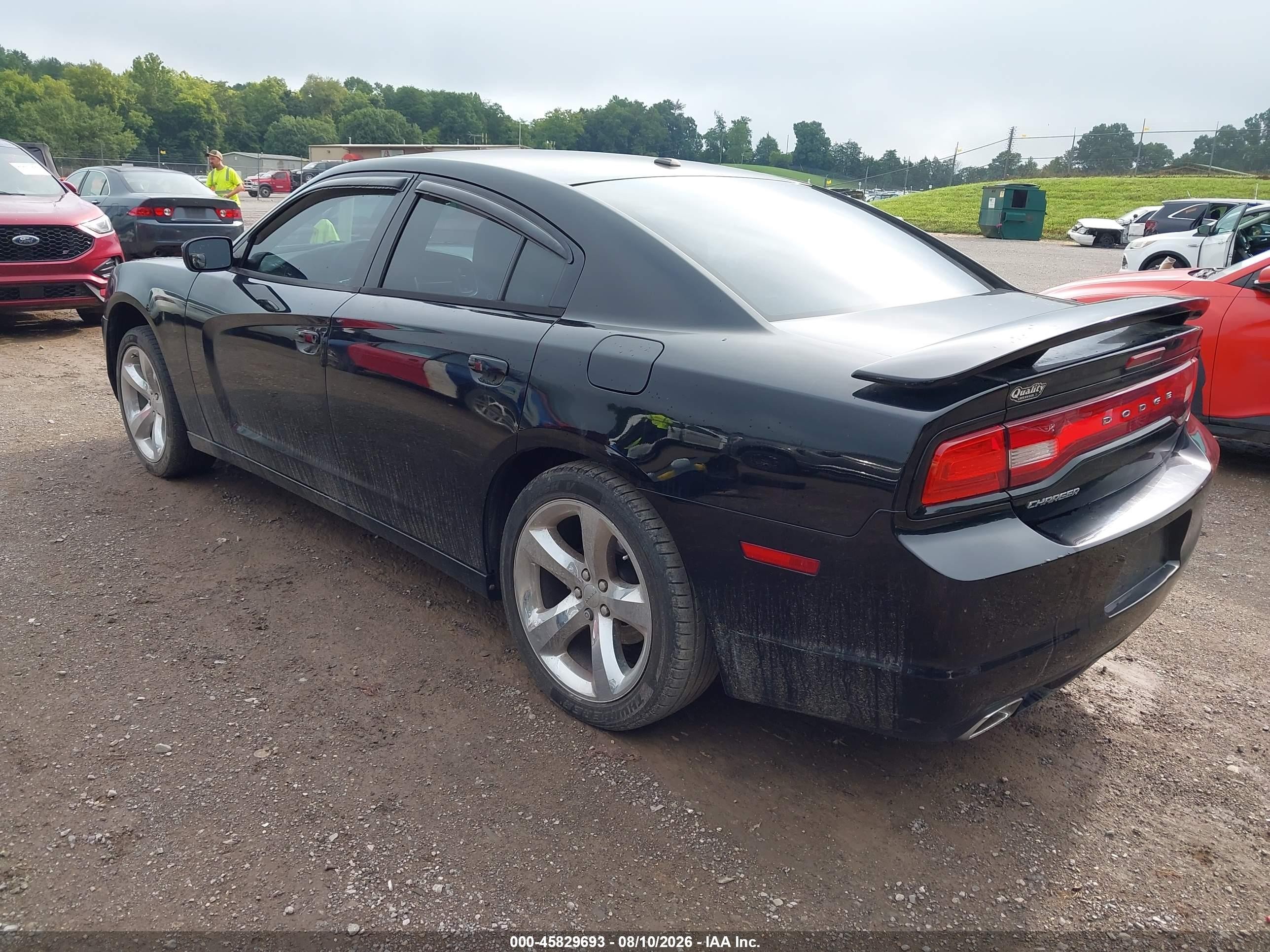 2013 Dodge Charger Se Black vin: 2C3CDXBGXDH655132