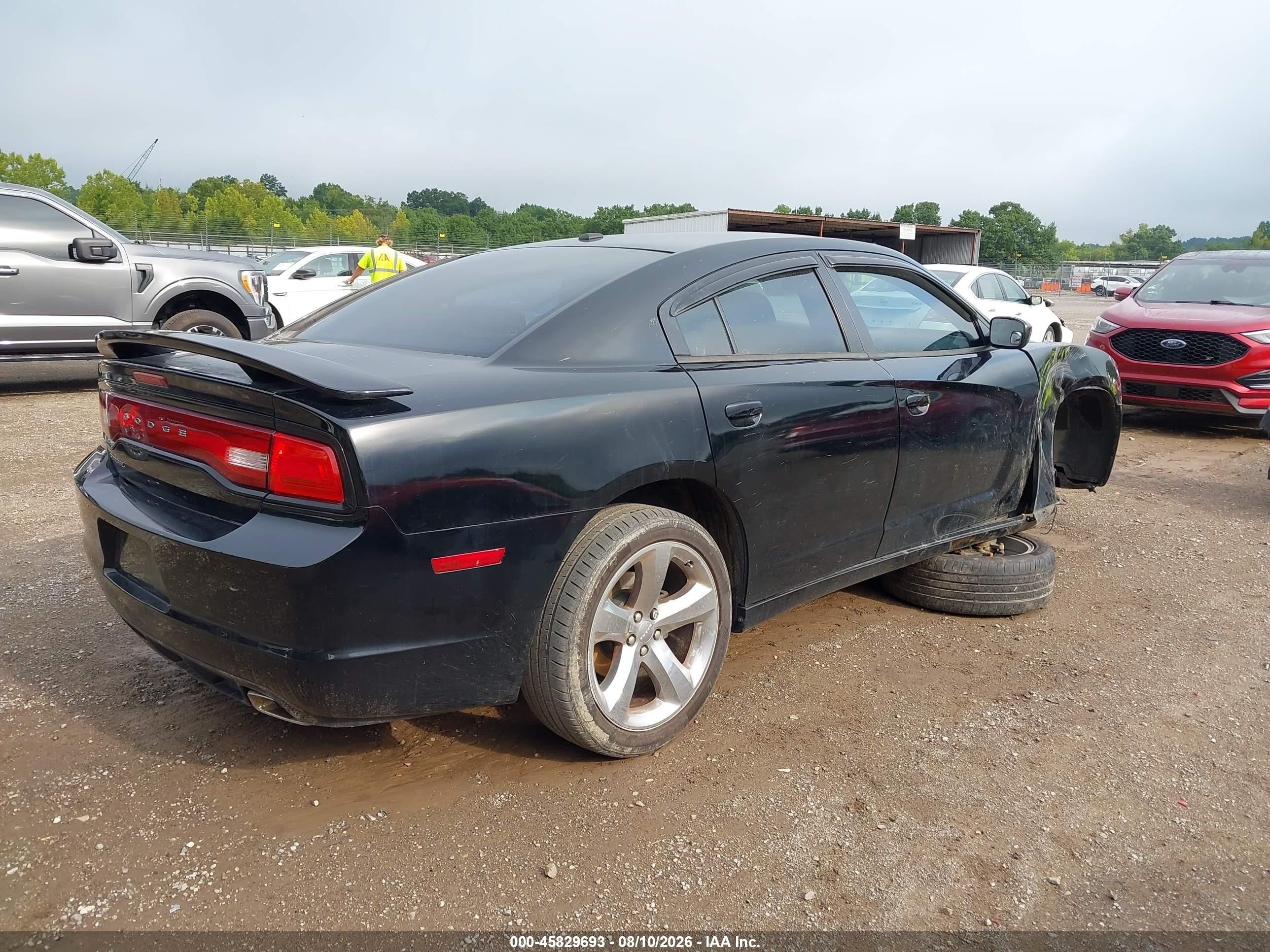 2013 Dodge Charger Se Black vin: 2C3CDXBGXDH655132